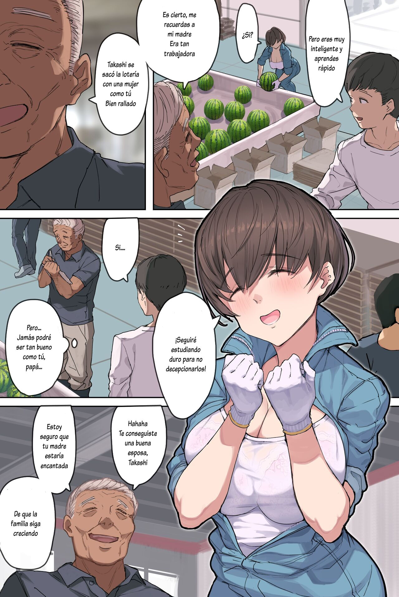 [Yomoda Yomo] Nouka no Yome to Zetsurin Gifu ~Totsuida Saki de Matteita no wa Tetori Ashitori Tanetsuke Choukyou Sareru Hibi Deshita~ [Spanish] [Lovely Diablesse Scan] 34eme image