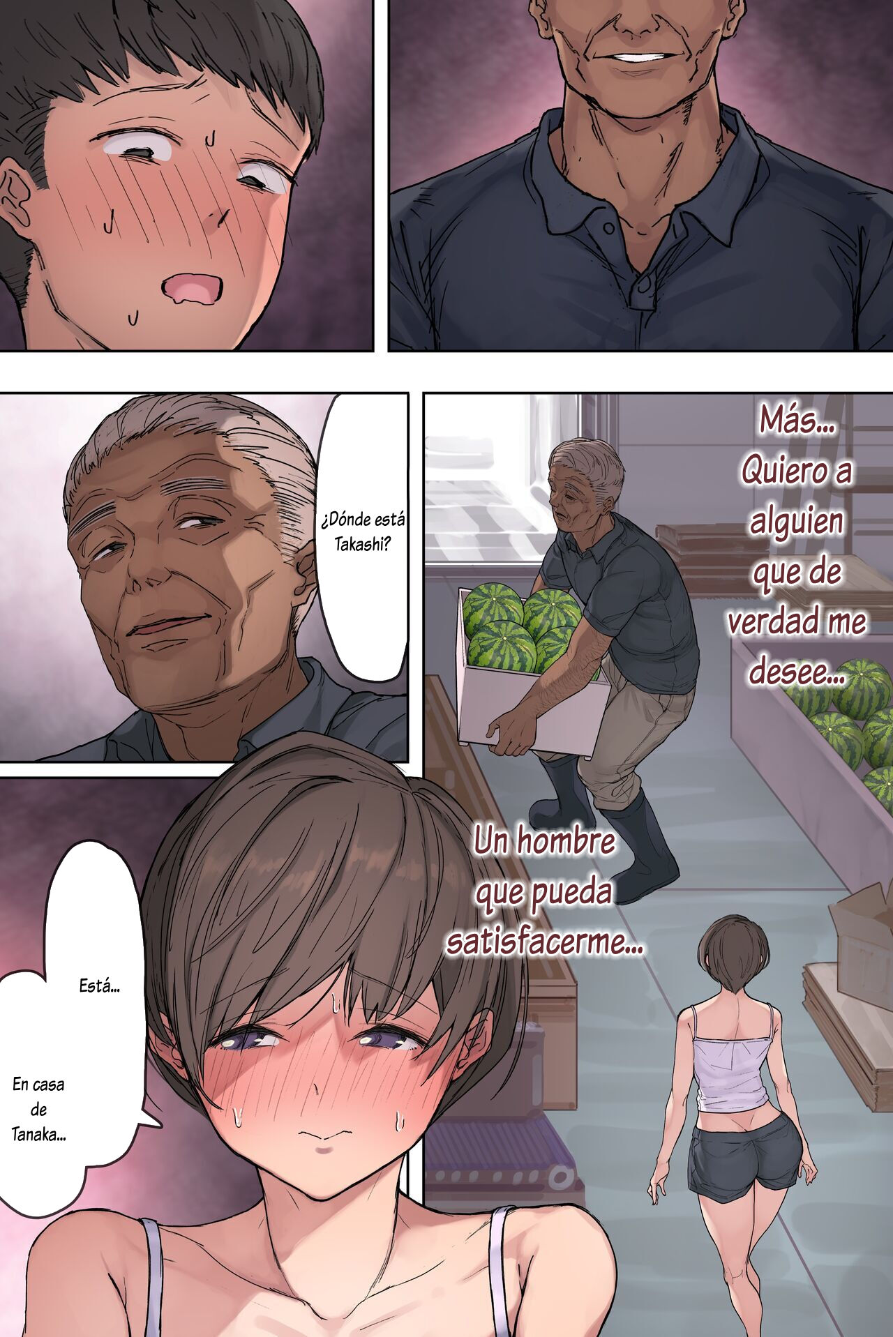 [Yomoda Yomo] Nouka no Yome to Zetsurin Gifu ~Totsuida Saki de Matteita no wa Tetori Ashitori Tanetsuke Choukyou Sareru Hibi Deshita~ [Spanish] [Lovely Diablesse Scan] 53eme image