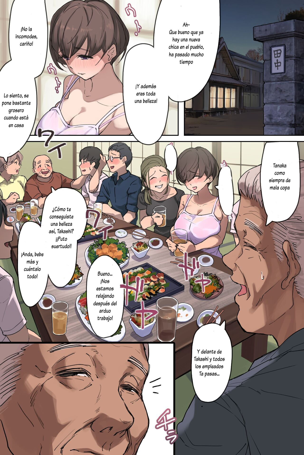 [Yomoda Yomo] Nouka no Yome to Zetsurin Gifu ~Totsuida Saki de Matteita no wa Tetori Ashitori Tanetsuke Choukyou Sareru Hibi Deshita~ [Spanish] [Lovely Diablesse Scan] 67eme image