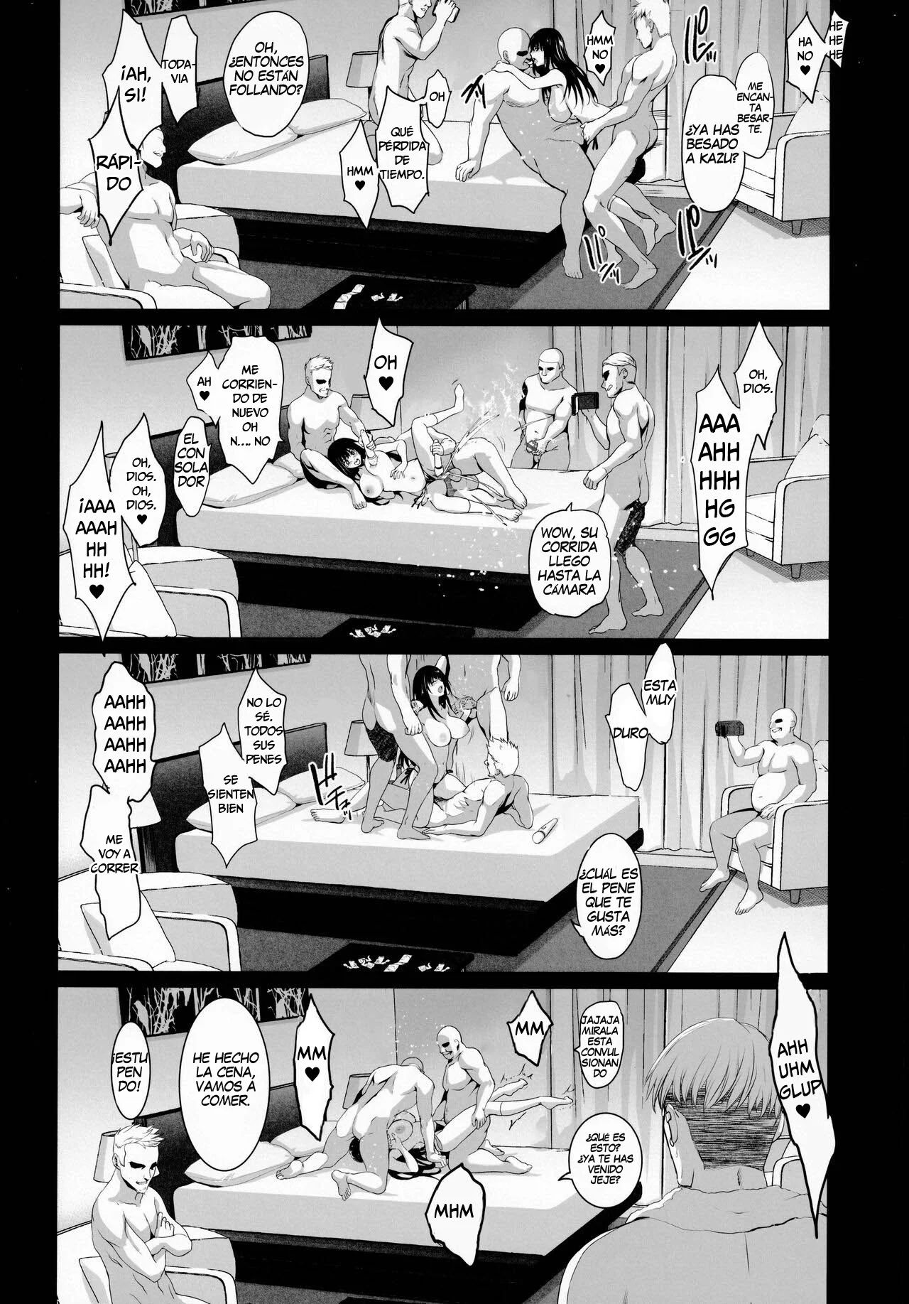 (C99) [Jingai Makyou (Inue Shinsuke)] Otonari no Nie Ni (2) - Chichi ni Enko o Shiirareru Osananajimi [Spanish] imagen número 20