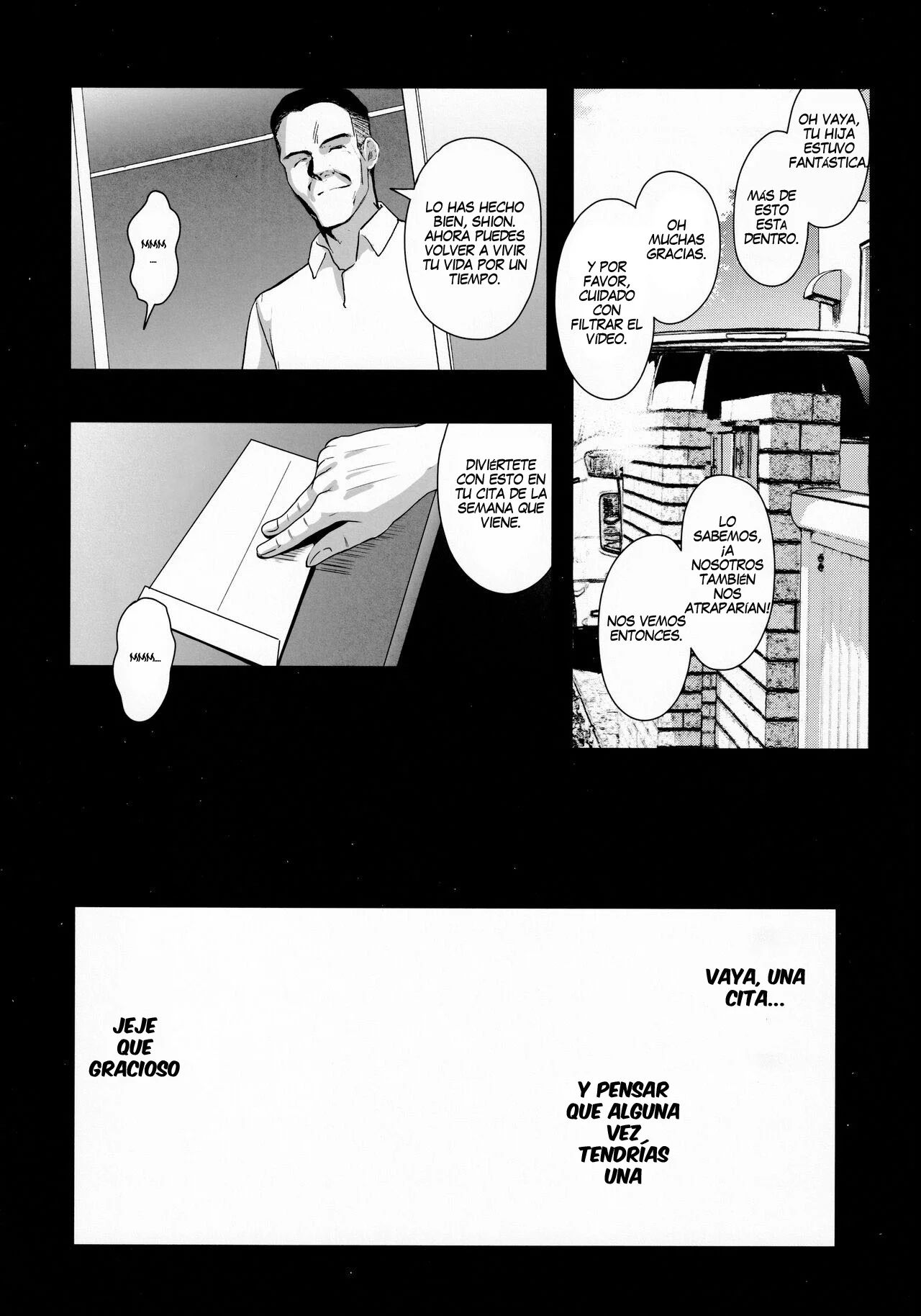 (C99) [Jingai Makyou (Inue Shinsuke)] Otonari no Nie Ni (2) - Chichi ni Enko o Shiirareru Osananajimi [Spanish] imagen número 32