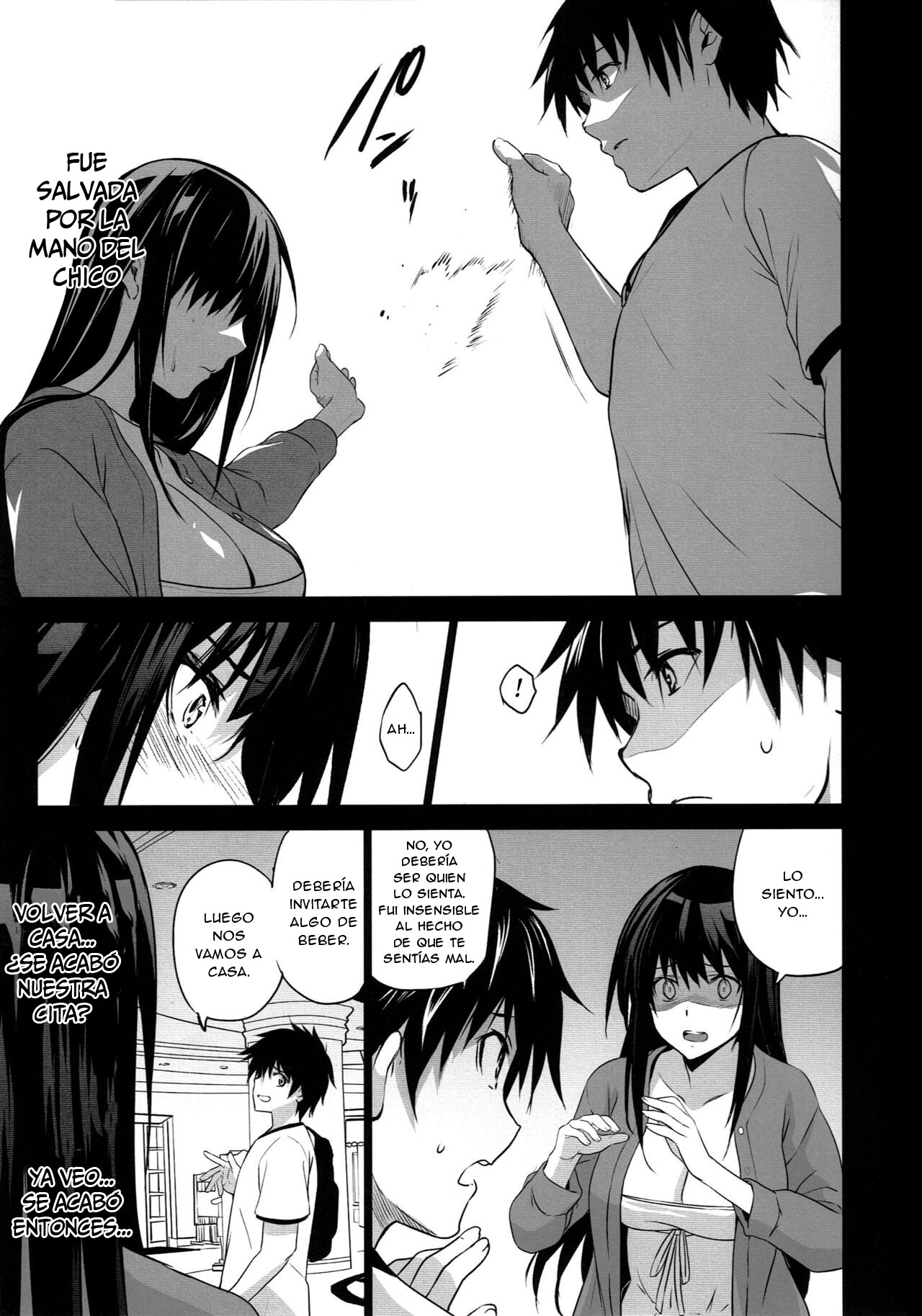 (C100) [Jingai Makyou (Inue Shinsuke)] Otonari no Nie San Date no Ura de Sasagerareru Osananajimi. [Spanish] [Raymond_J] 32eme image