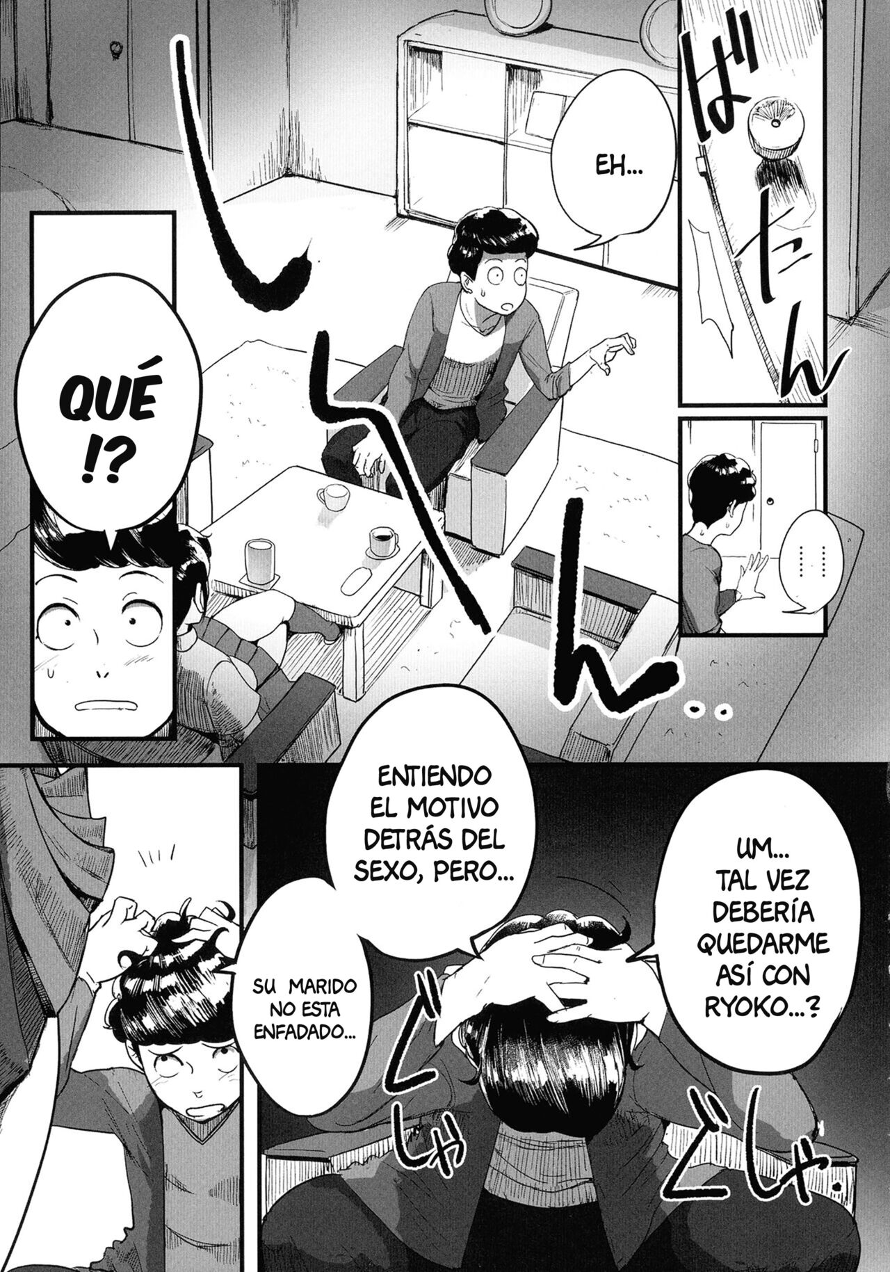 [Mokuzou] Tonikaku SEX ga Shitai Obaa-san, Ryouko Ch. 8 [Spanish] [Anything] imagen número 3