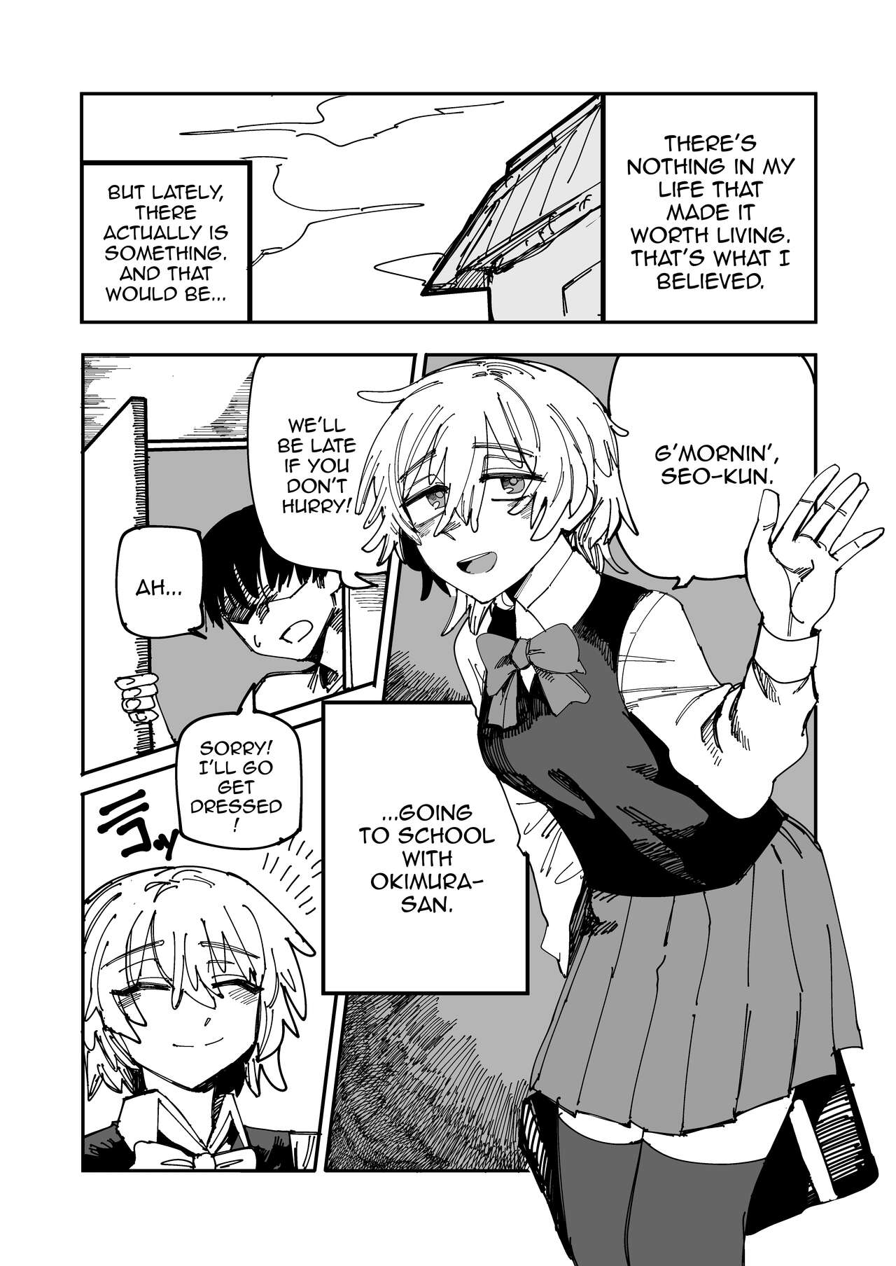 [Muhandou chou karyok (Iho)] Okimura-san wa tsugou yoku tsukawa retai / Okimura-san Wants To Be Used At Your Leisure [English] {Doujins.com} numero di immagine  1