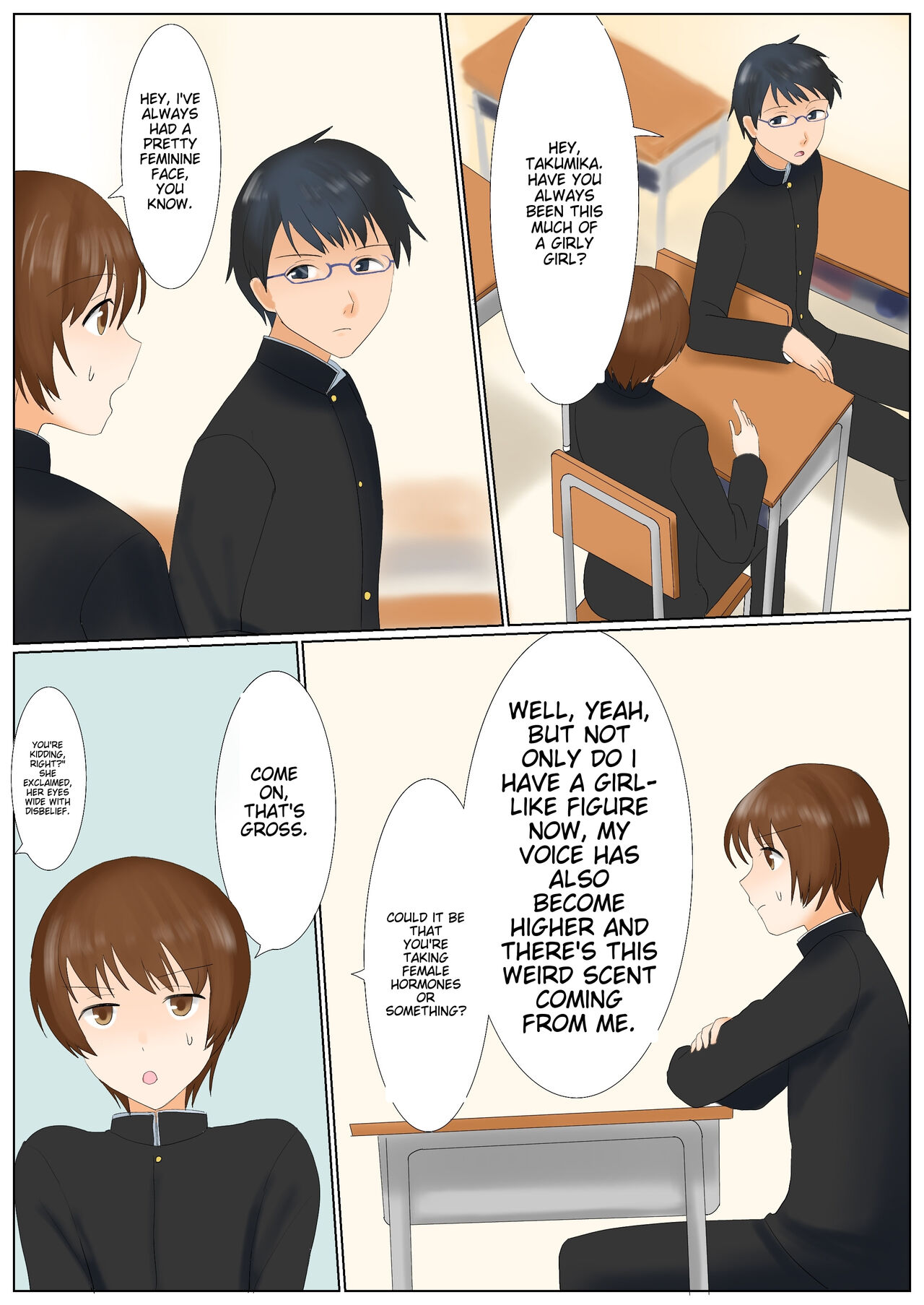 [Amuai Okashi Seisakusho (Kaiware Daikon, Uiti H Kai)] Inu ni Naritakunai nara, Onnanoko ni Naru shika Nai yo ne? Onii-chan ichigoreader numero di immagine  15