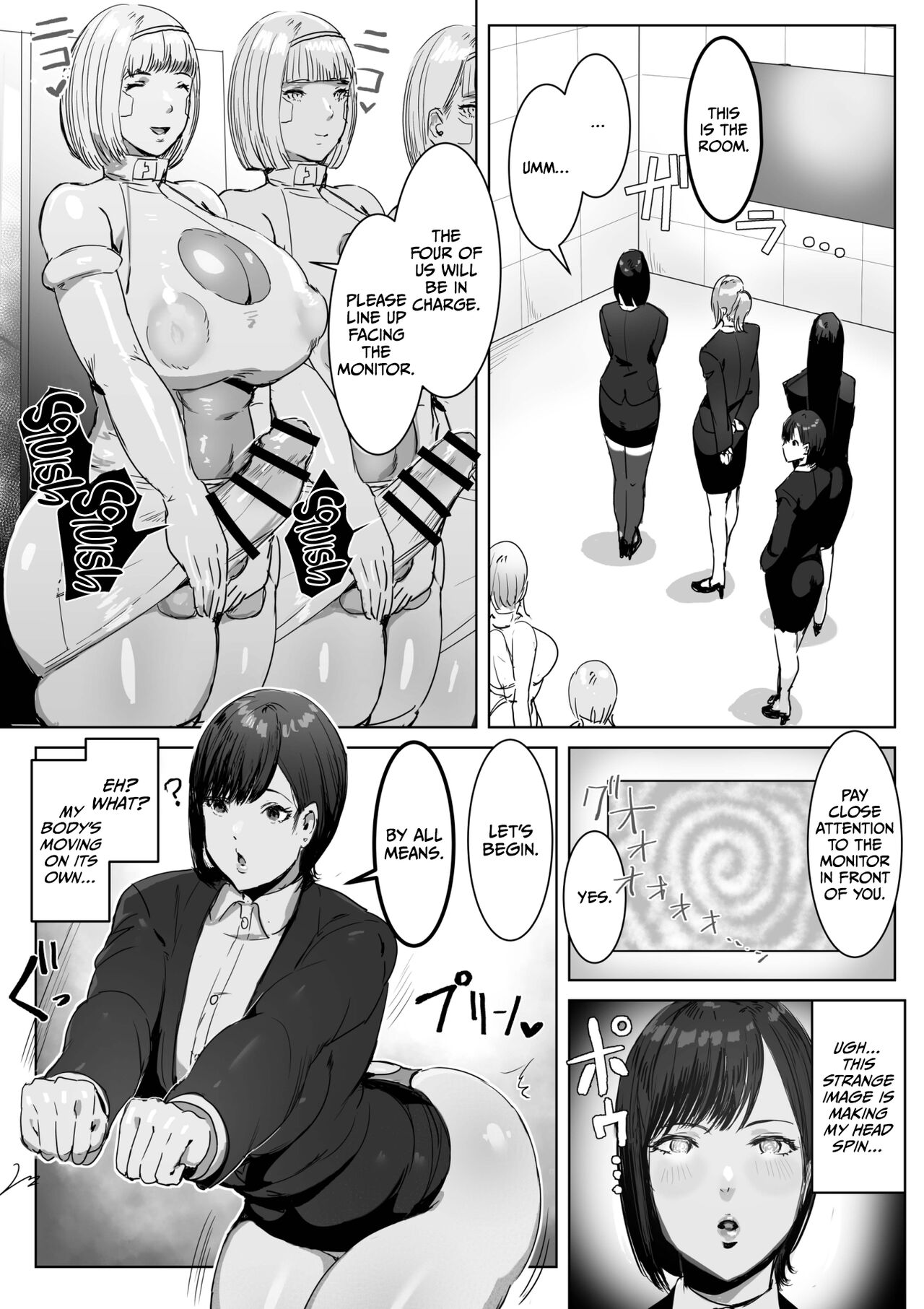 [Meshi Shinja] Haiteku Kigyou ni Sennyuu shitara Futanari Android ni Kaizou Sareta | When I Infiltrated a High-tech Company, I Was Turned Into A Lewd Futanari Android [English] [CulturedCommissions] Bildnummer 8