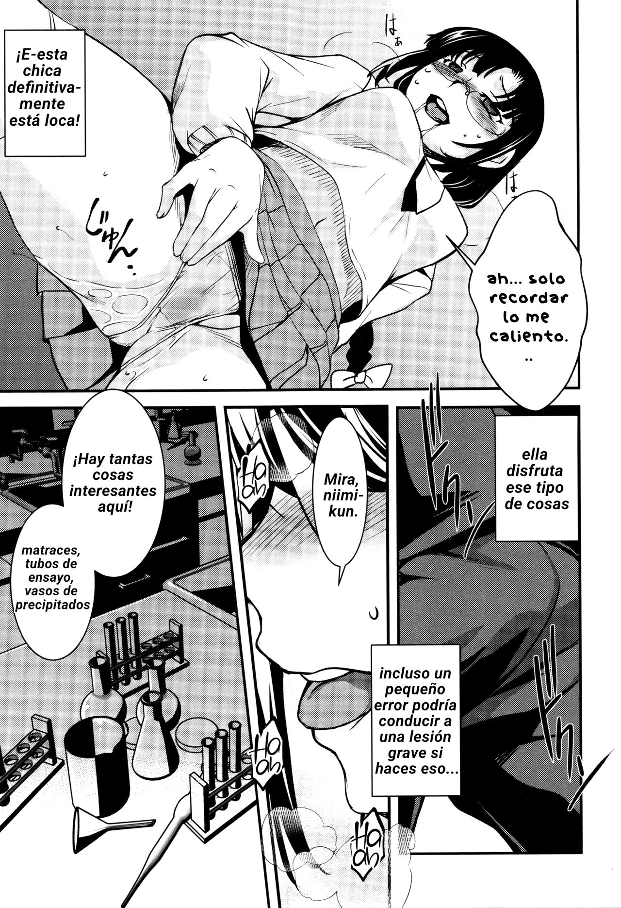 [Amano Kazumi] Shikyuu Yuugi - Uterus Game 1-3 [Spanish] Bildnummer 27