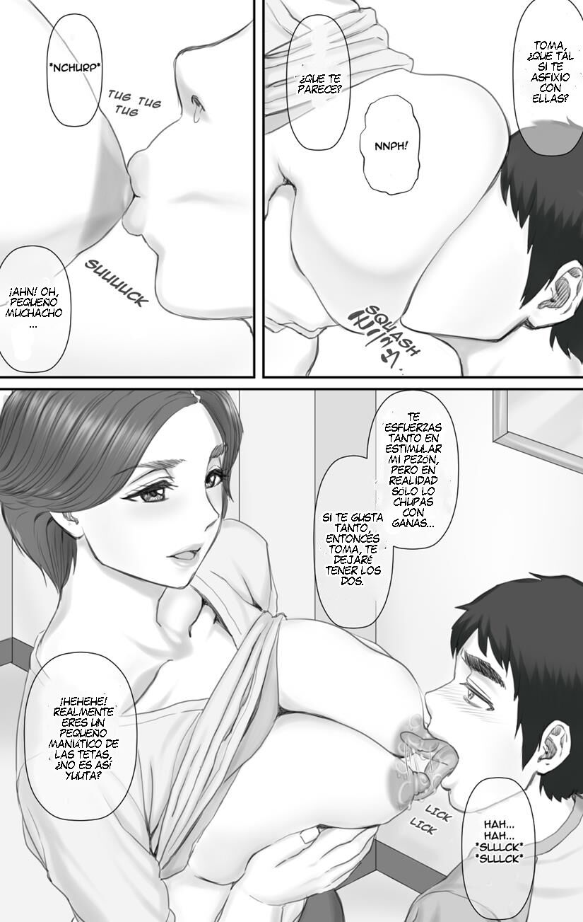 [Ponkotsu Damashii] Boku no Kanojo wa 40-sai no Hitozuma 1-3 [Spanish] numero di immagine  55