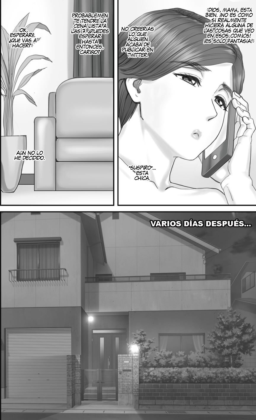 [Ponkotsu Damashii] Boku no Kanojo wa 40-sai no Hitozuma 1-3 [Spanish] numero di immagine  89