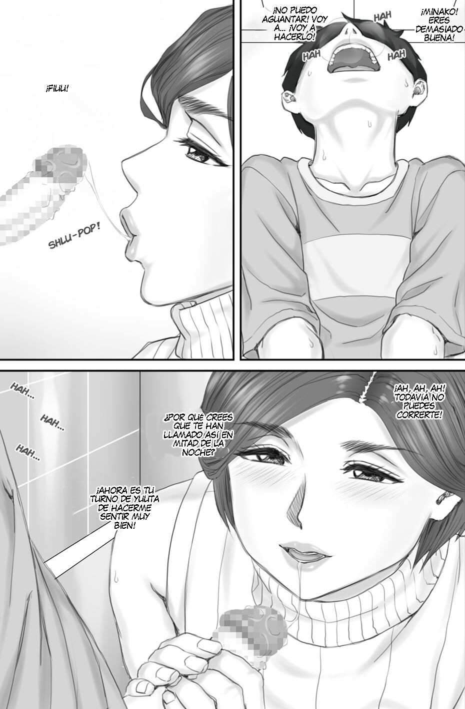 [Ponkotsu Damashii] Boku no Kanojo wa 40-sai no Hitozuma 1-3 [Spanish] numero di immagine  124