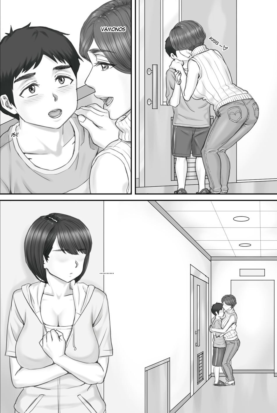 [Ponkotsu Damashii] Boku no Kanojo wa 40-sai no Hitozuma 1-3 [Spanish] numero di immagine  135