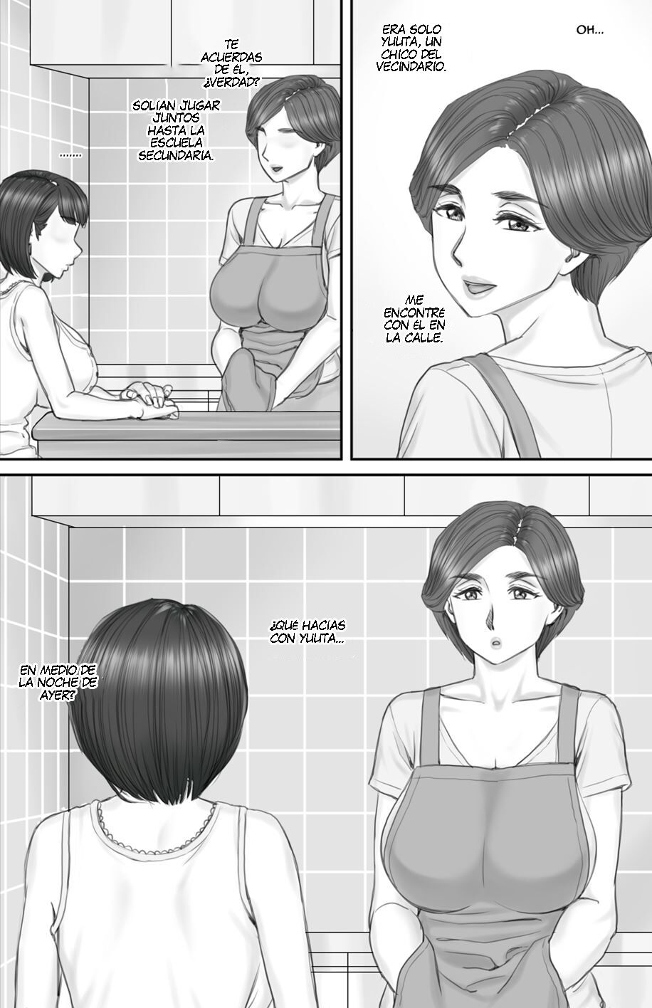 [Ponkotsu Damashii] Boku no Kanojo wa 40-sai no Hitozuma 1-3 [Spanish] numero di immagine  137