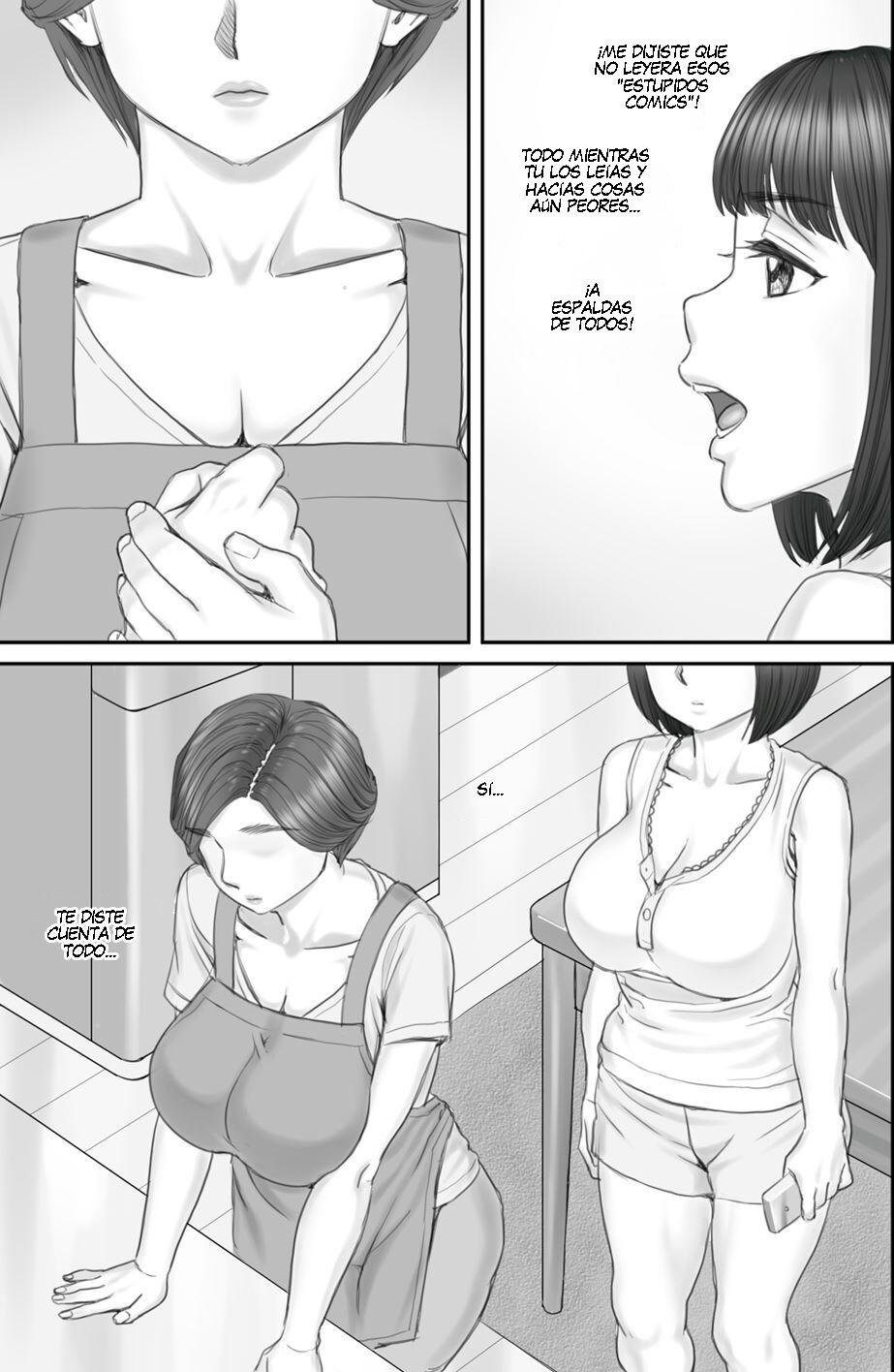 [Ponkotsu Damashii] Boku no Kanojo wa 40-sai no Hitozuma 1-3 [Spanish] numero di immagine  140