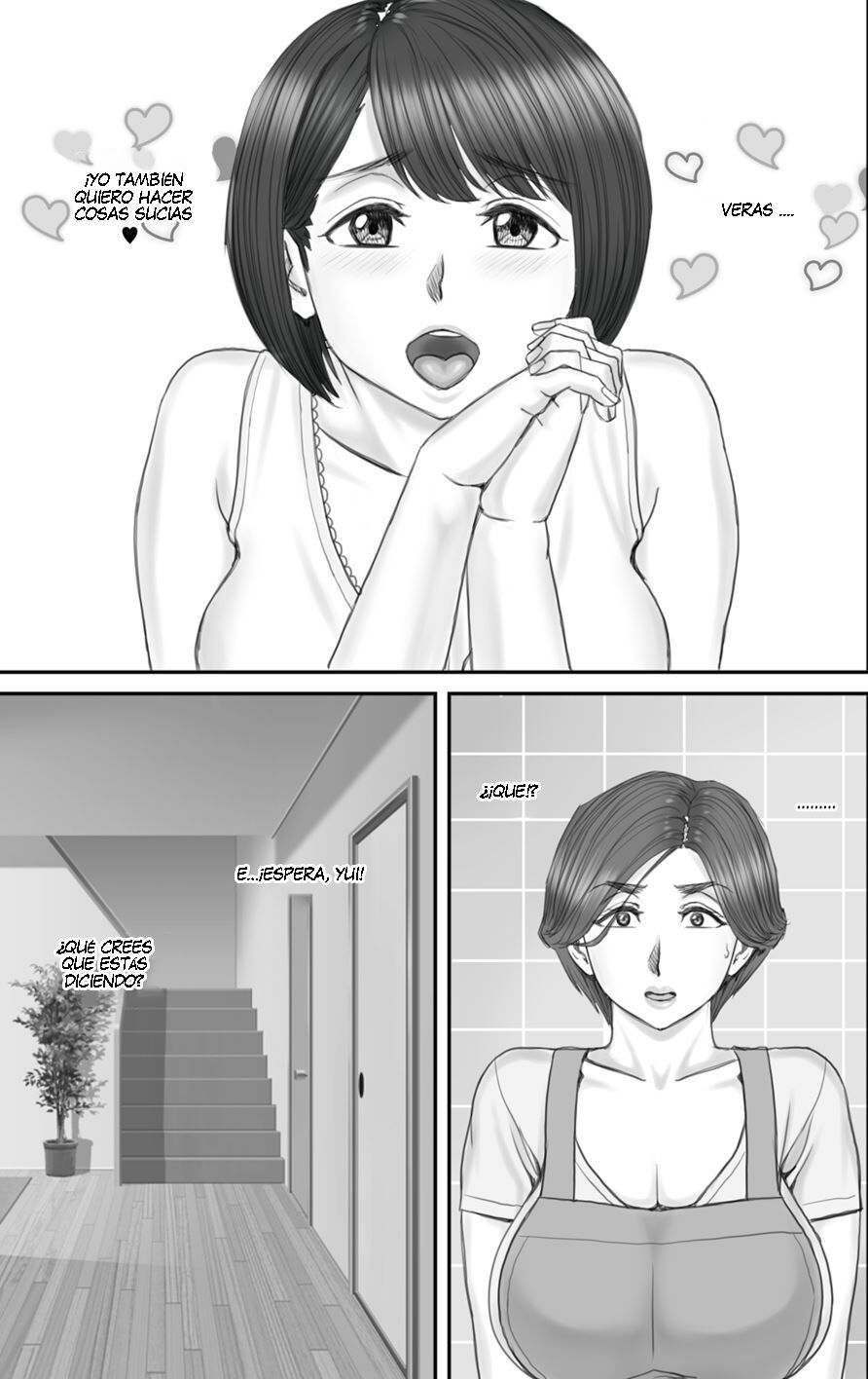 [Ponkotsu Damashii] Boku no Kanojo wa 40-sai no Hitozuma 1-3 [Spanish] numero di immagine  144