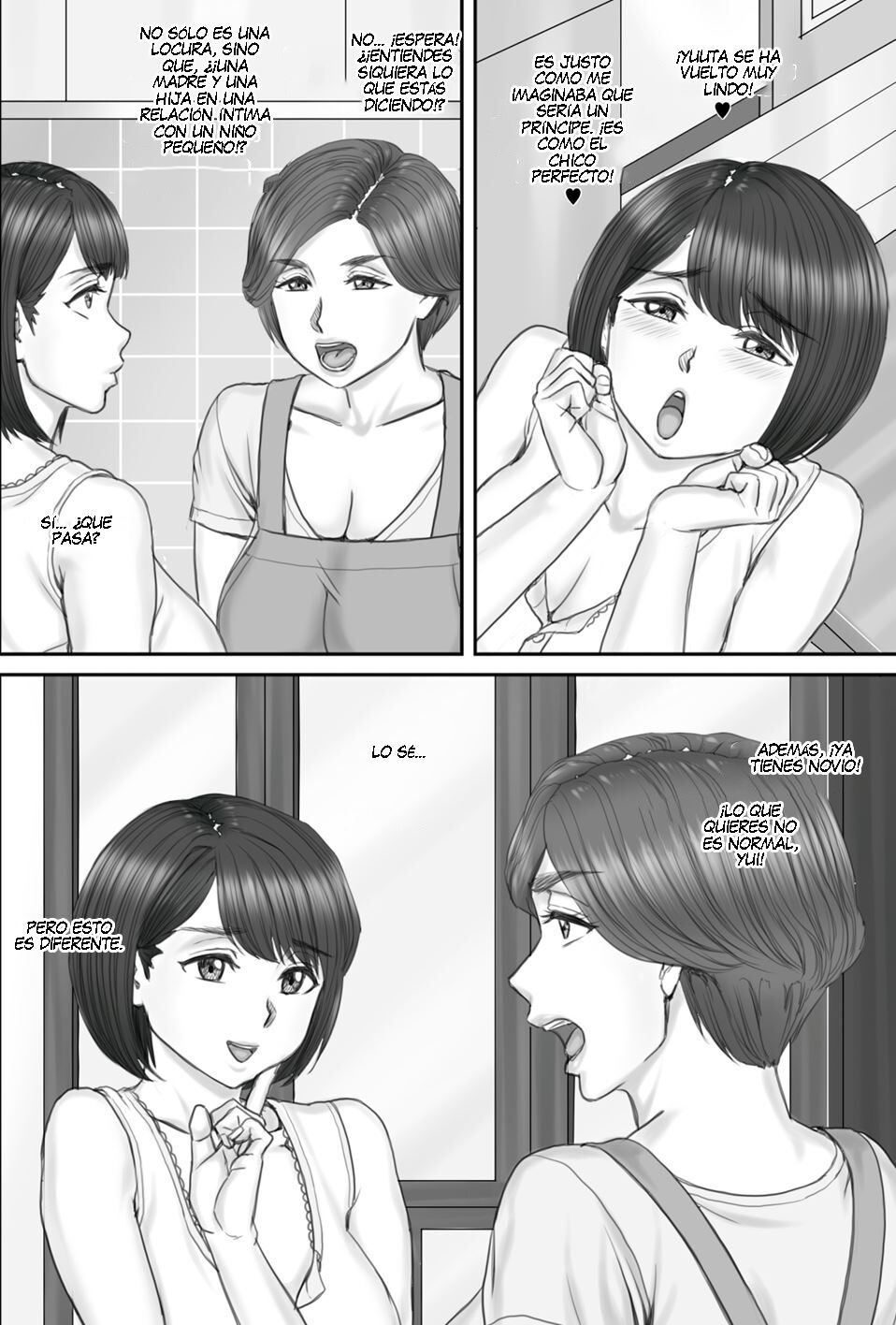 [Ponkotsu Damashii] Boku no Kanojo wa 40-sai no Hitozuma 1-3 [Spanish] numero di immagine  145