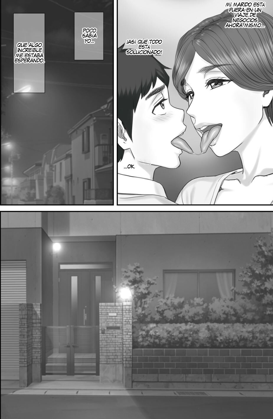 [Ponkotsu Damashii] Boku no Kanojo wa 40-sai no Hitozuma 1-3 [Spanish] numero di immagine  151