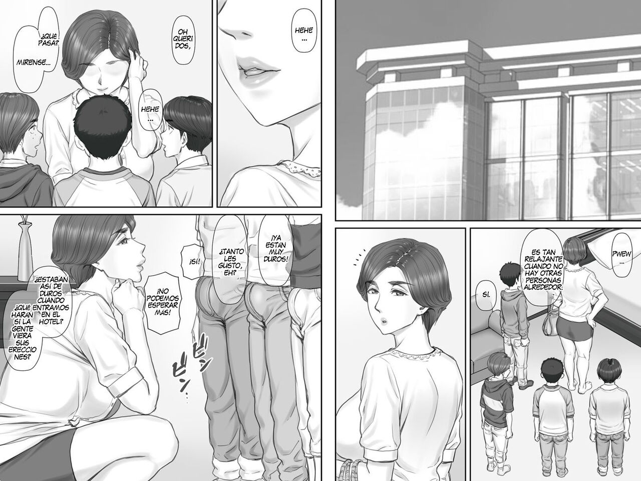 [Ponkotsu Damashii] Boku no Kanojo wa 40-sai no Hitozuma 1-3 [Spanish] numero di immagine  213