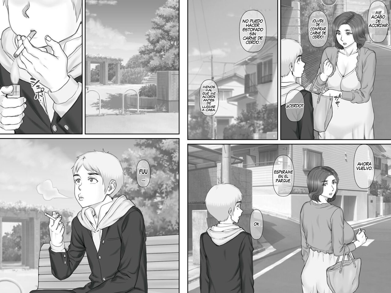 [Ponkotsu Damashii] Boku no Kanojo wa 40-sai no Hitozuma 1-3 [Spanish] numero di immagine  238