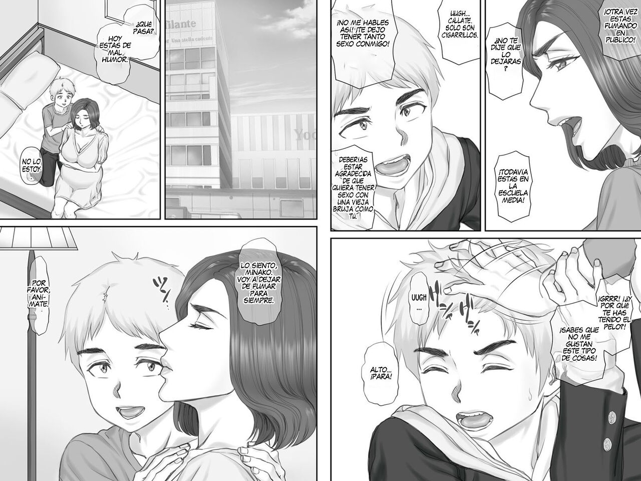 [Ponkotsu Damashii] Boku no Kanojo wa 40-sai no Hitozuma 1-3 [Spanish] numero di immagine  240