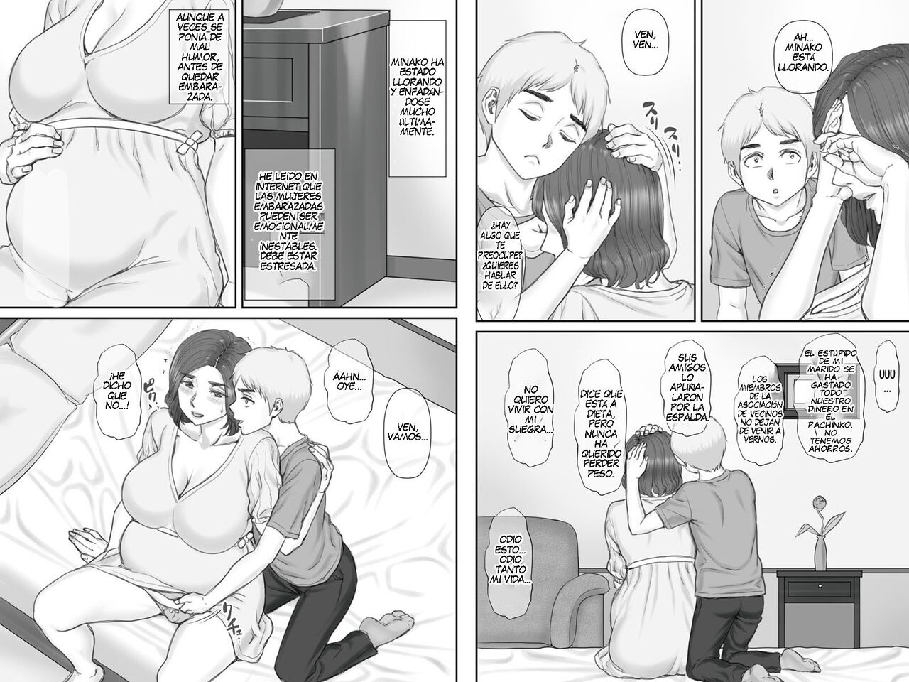 [Ponkotsu Damashii] Boku no Kanojo wa 40-sai no Hitozuma 1-3 [Spanish] numero di immagine  242