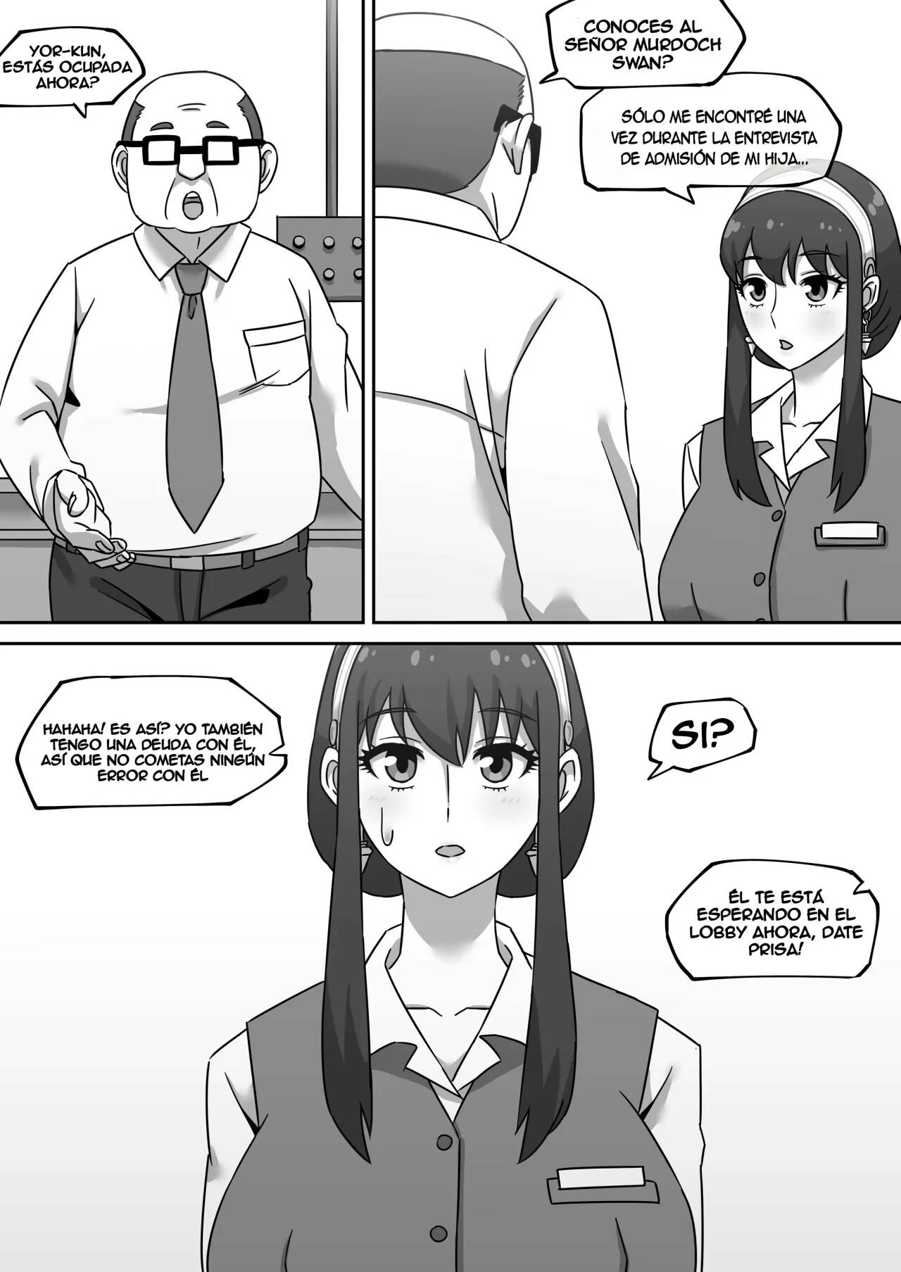 [AKAIMELON] Gibo no Hisoka na Kojin Mendan Yor Forger | La entrevista personal secreta de Yor (SPY x FAMILY) [Spanish] изображение № 3