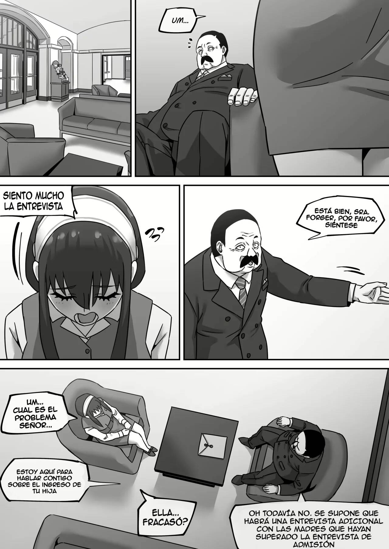 [AKAIMELON] Gibo no Hisoka na Kojin Mendan Yor Forger | La entrevista personal secreta de Yor (SPY x FAMILY) [Spanish] изображение № 4