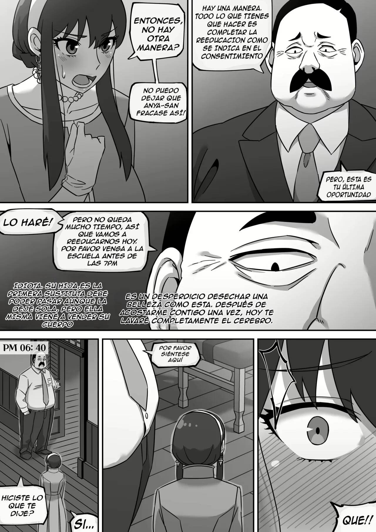 [AKAIMELON] Gibo no Hisoka na Kojin Mendan Yor Forger | La entrevista personal secreta de Yor (SPY x FAMILY) [Spanish] изображение № 16