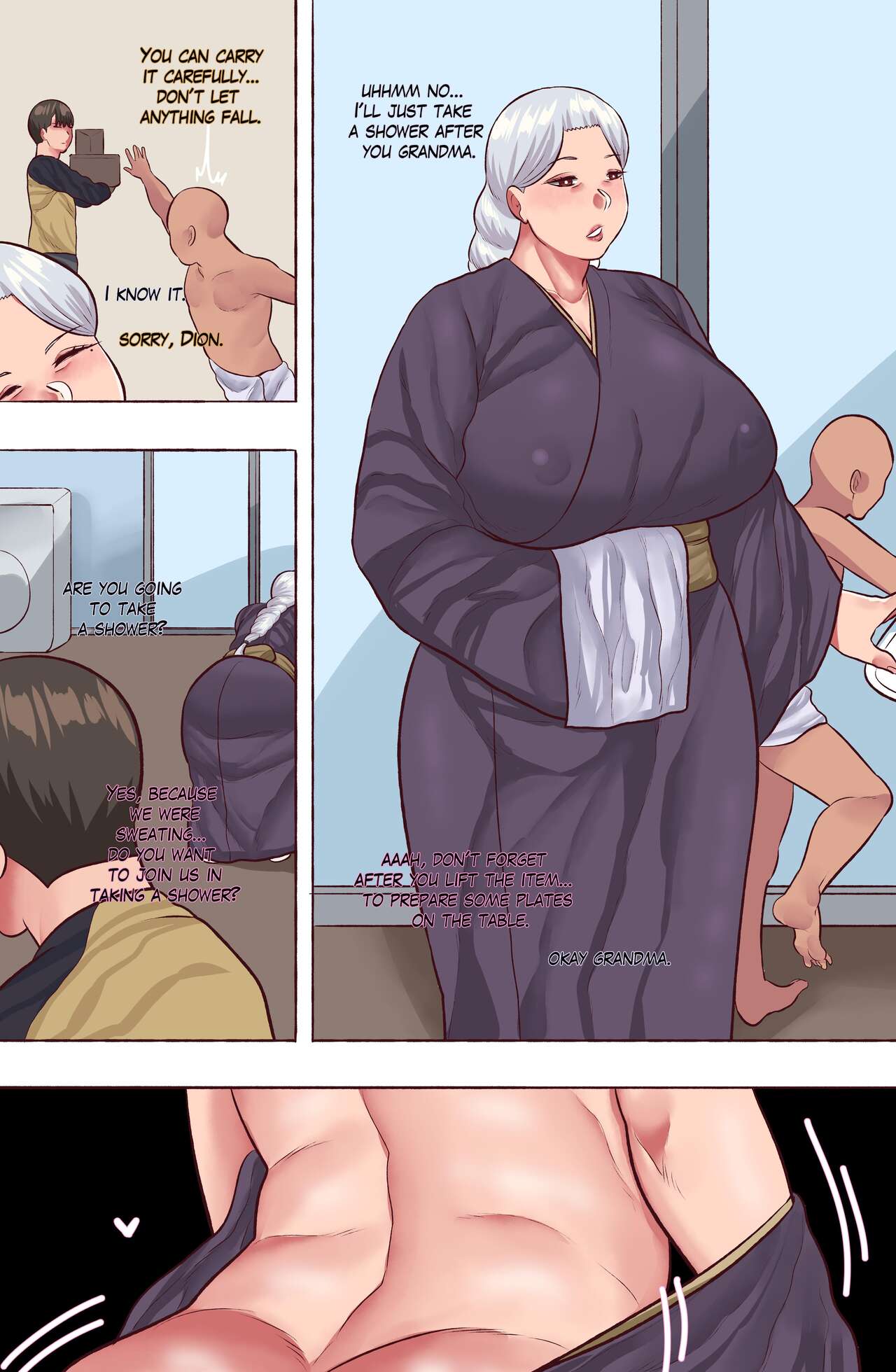 [Neko Plus] Don't Steal My Grandma изображение № 29