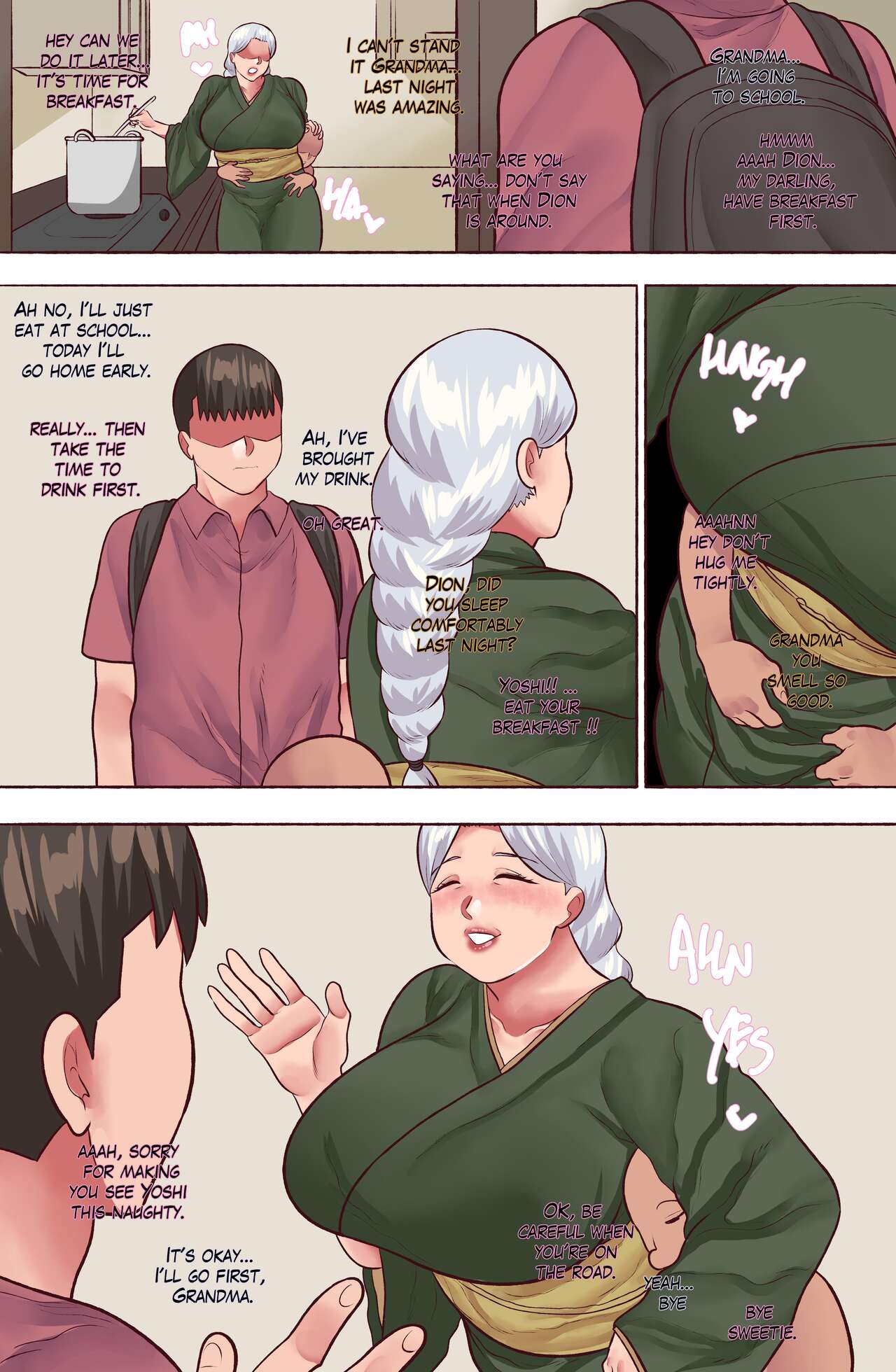 [Neko Plus] Don't Steal My Grandma изображение № 58