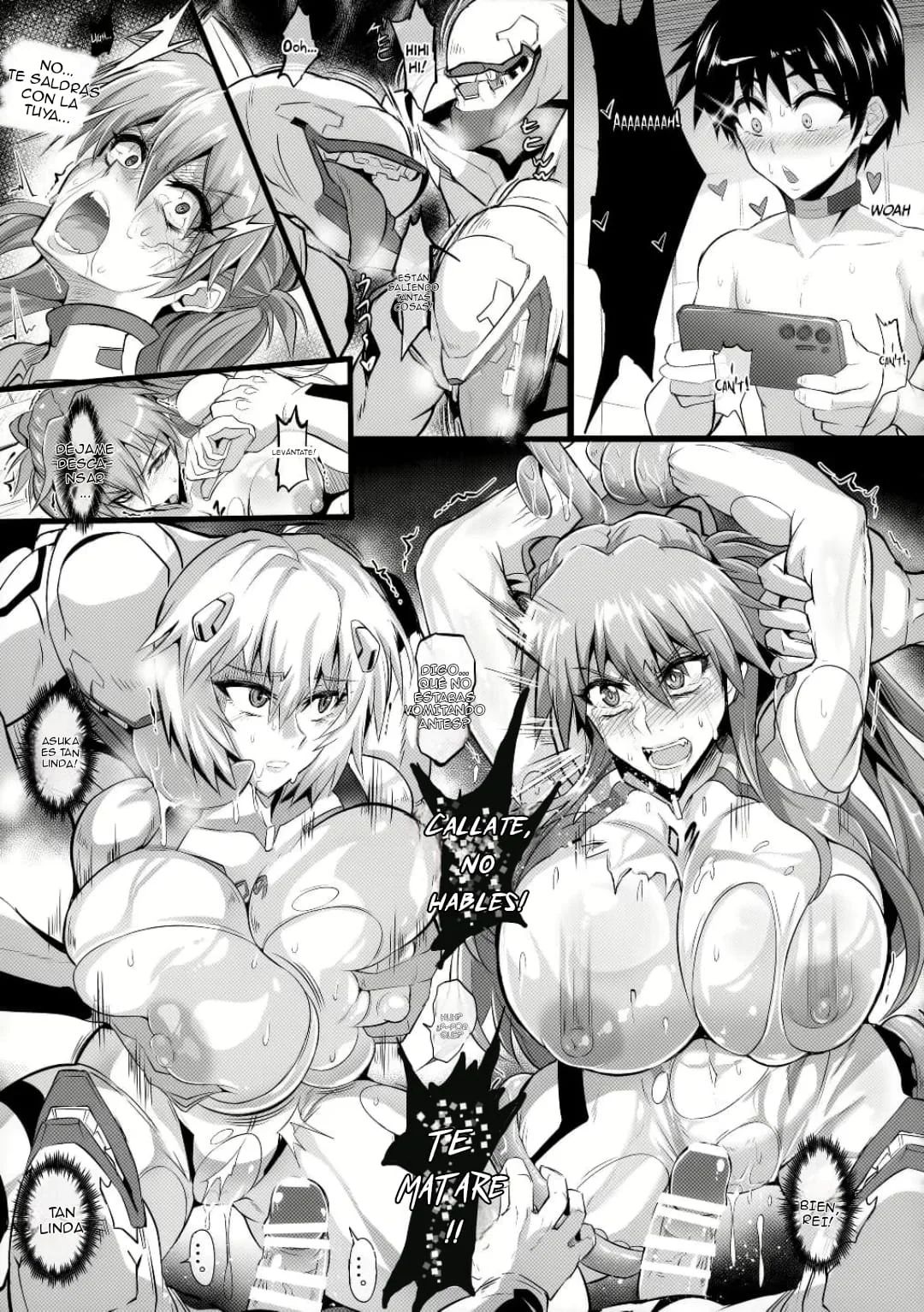 [TOPGUN (Puripuri JET)] EVA Tsukimitsuchou | EVA Mariposa de la luz de luna (Neon Genesis Evangelion) [Spanish] изображение № 26