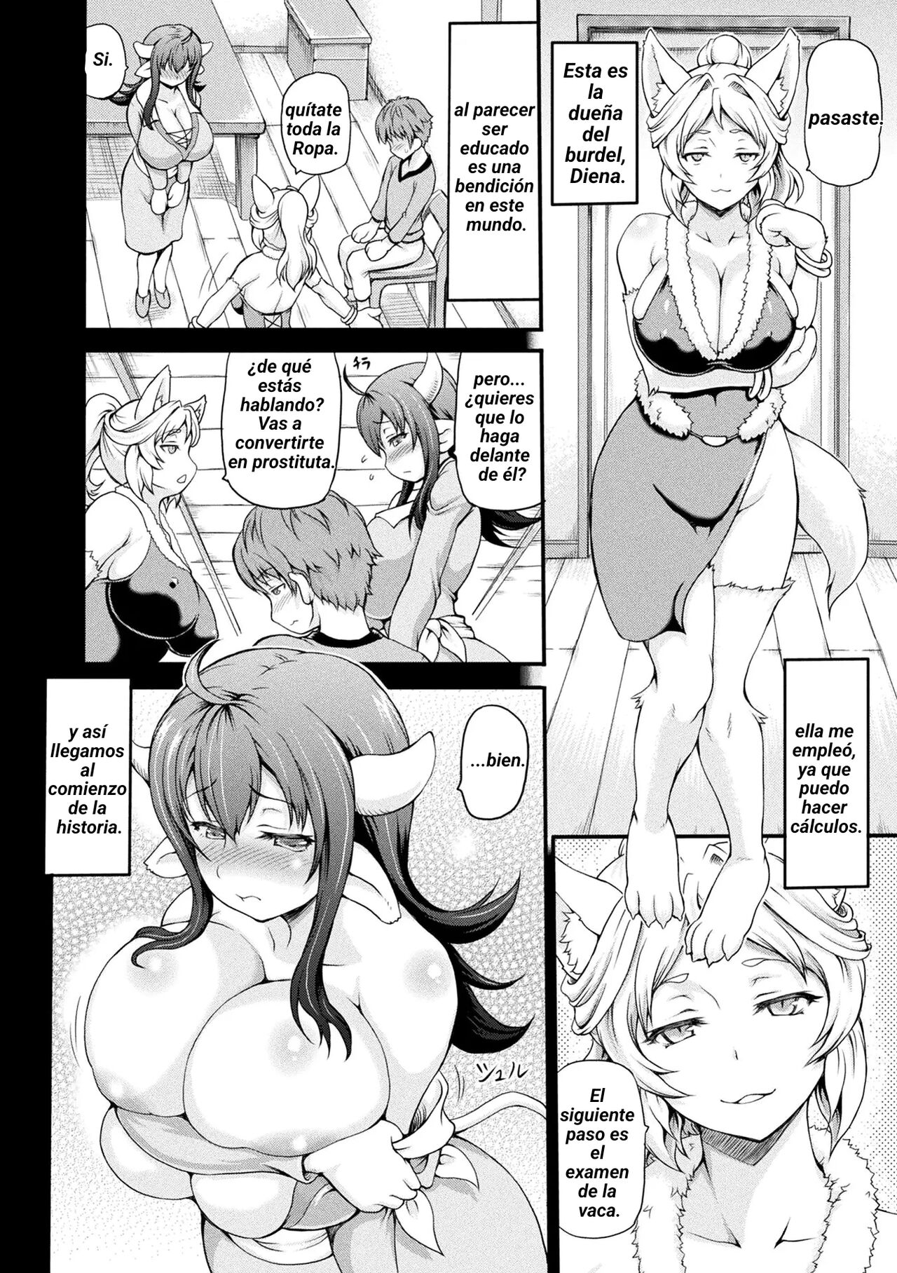 [Shiina Kazuki] Isekai Shoukan 1 | Burdel en otro mundo - Arco 1 (Capitulos 1-6 + Cuidado con la deshidratacion) [Spanish] изображение № 9