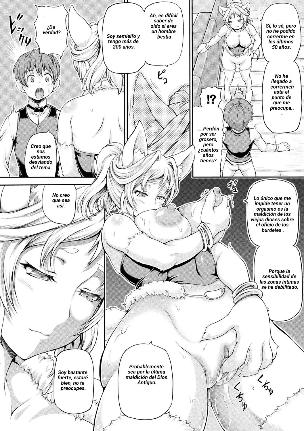 [Shiina Kazuki] Isekai Shoukan 1 | Burdel en otro mundo - Arco 1 (Capitulos 1-6 + Cuidado con la deshidratacion) [Spanish] изображение № 99