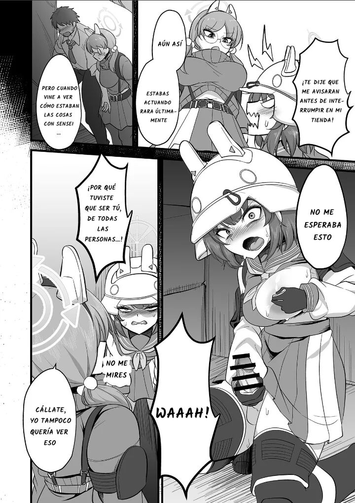 [Akagai (Mine Thrower)] Sakimoeizumu (Blue Archive) [Spanish][Sukirog] [Digital] Bildnummer 5