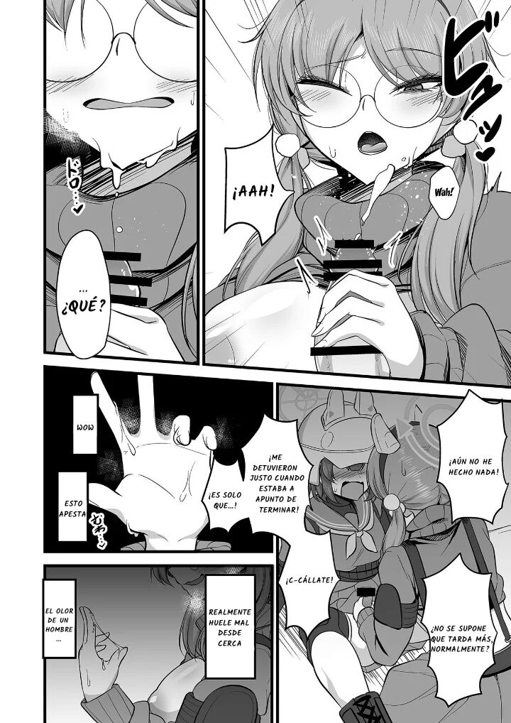 [Akagai (Mine Thrower)] Sakimoeizumu (Blue Archive) [Spanish][Sukirog] [Digital] Bildnummer 11