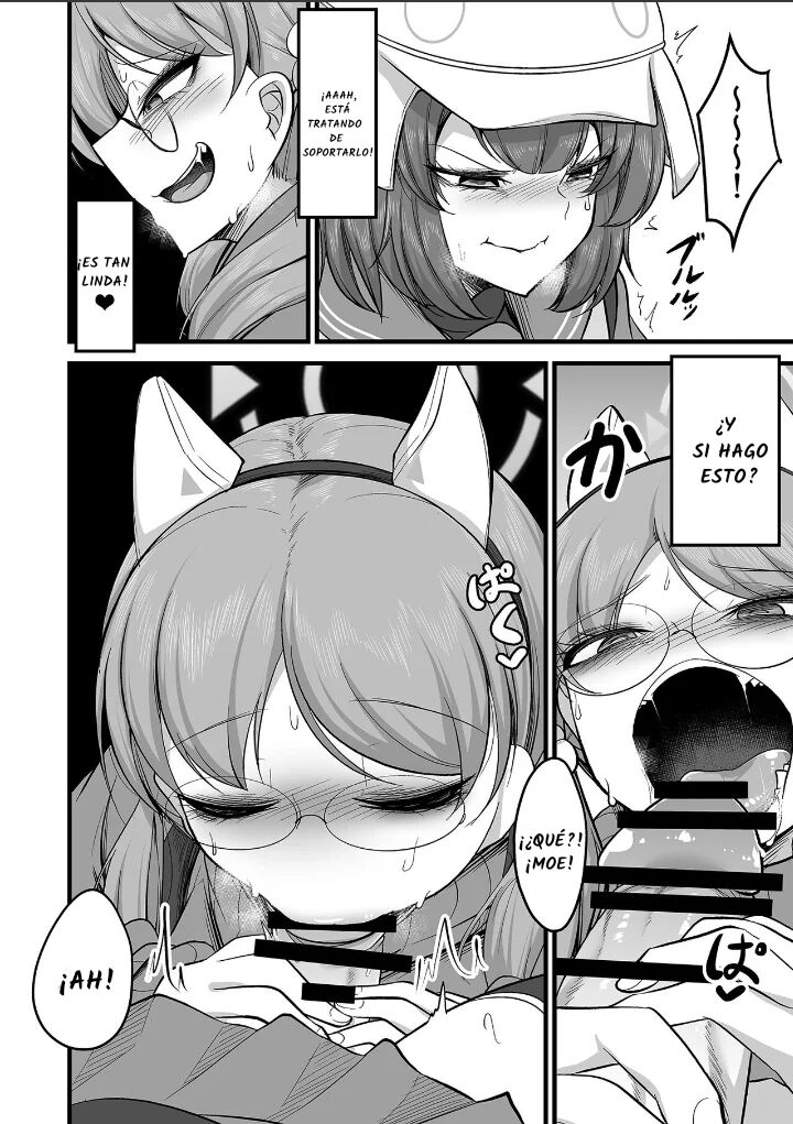 [Akagai (Mine Thrower)] Sakimoeizumu (Blue Archive) [Spanish][Sukirog] [Digital] Bildnummer 13