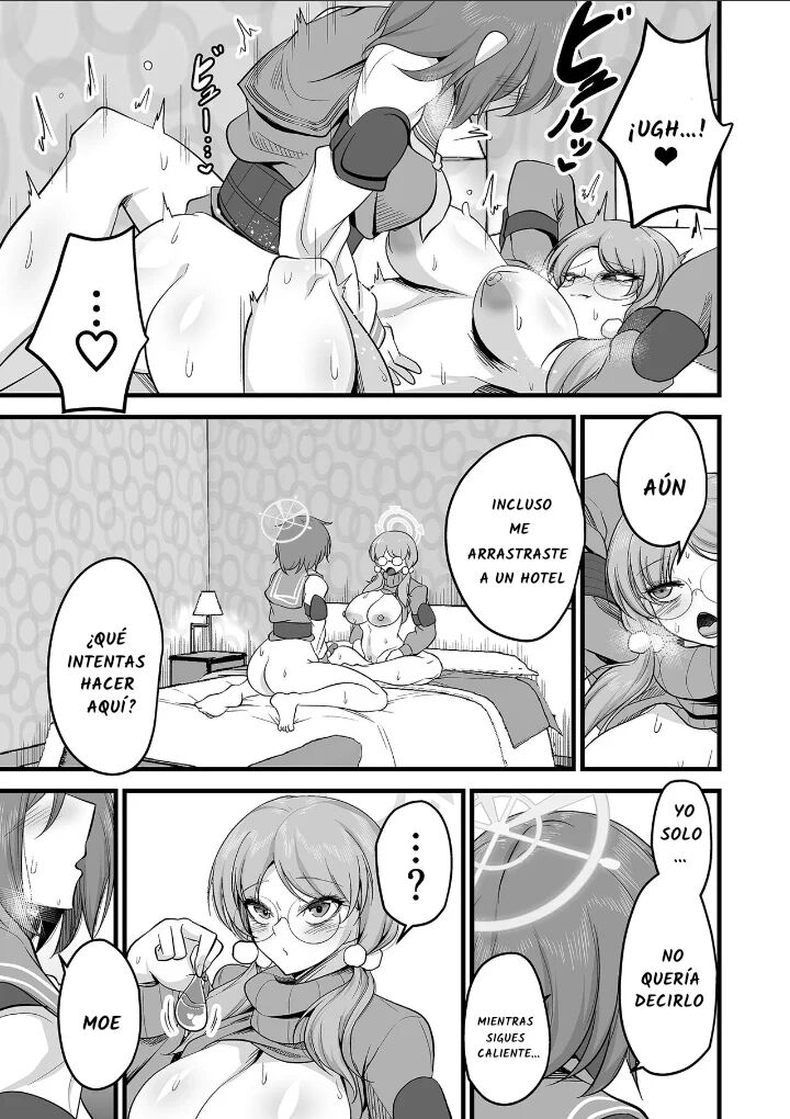 [Akagai (Mine Thrower)] Sakimoeizumu (Blue Archive) [Spanish][Sukirog] [Digital] Bildnummer 32