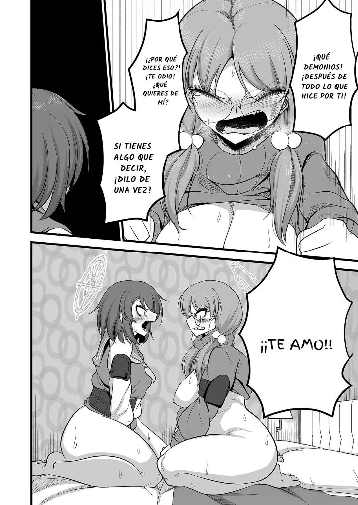 [Akagai (Mine Thrower)] Sakimoeizumu (Blue Archive) [Spanish][Sukirog] [Digital] Bildnummer 35