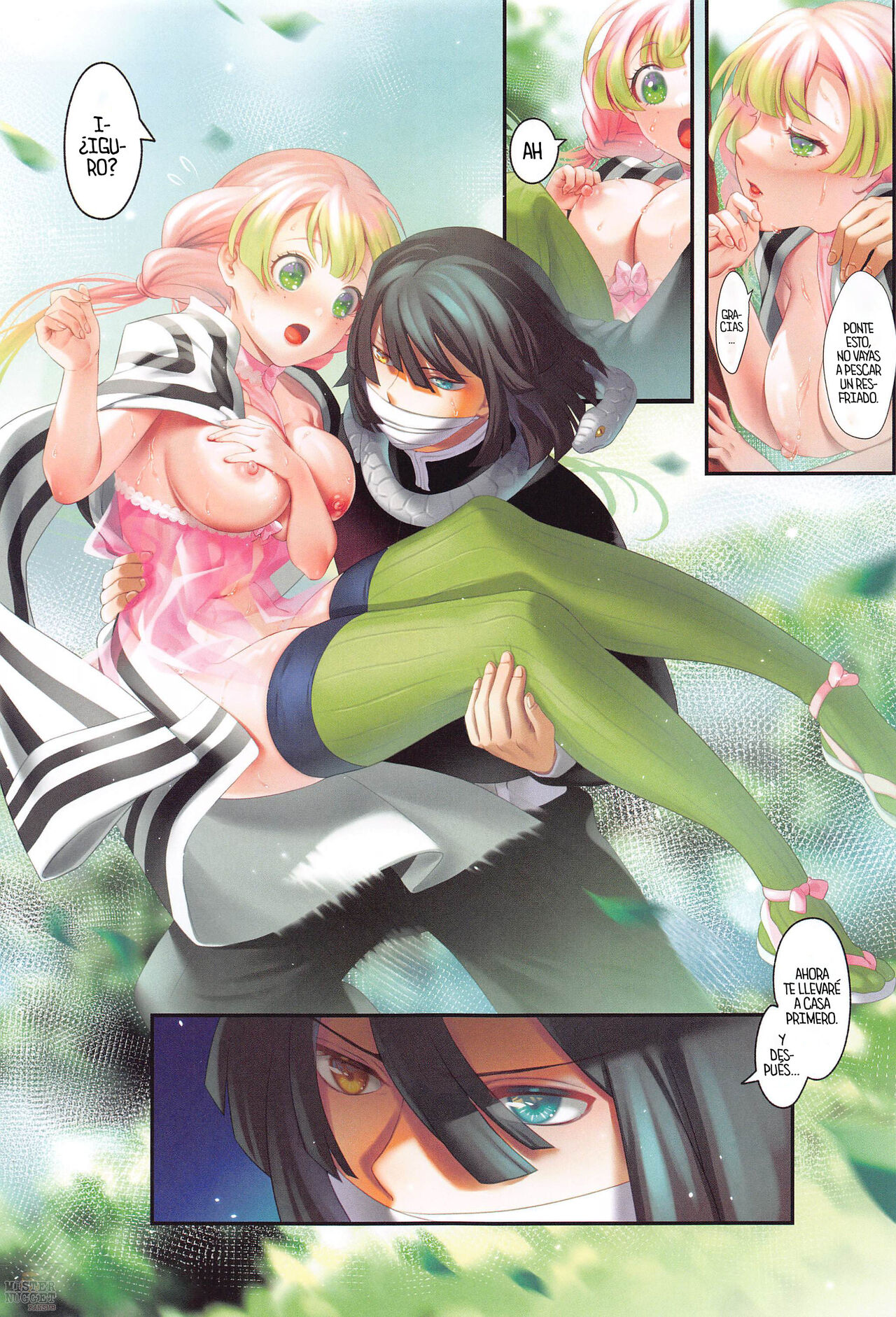 [RedDelicious (Sha)] Koi Sasou (Kimetsu no Yaiba) [Spanish] [Mister Nugget] 图片编号 18