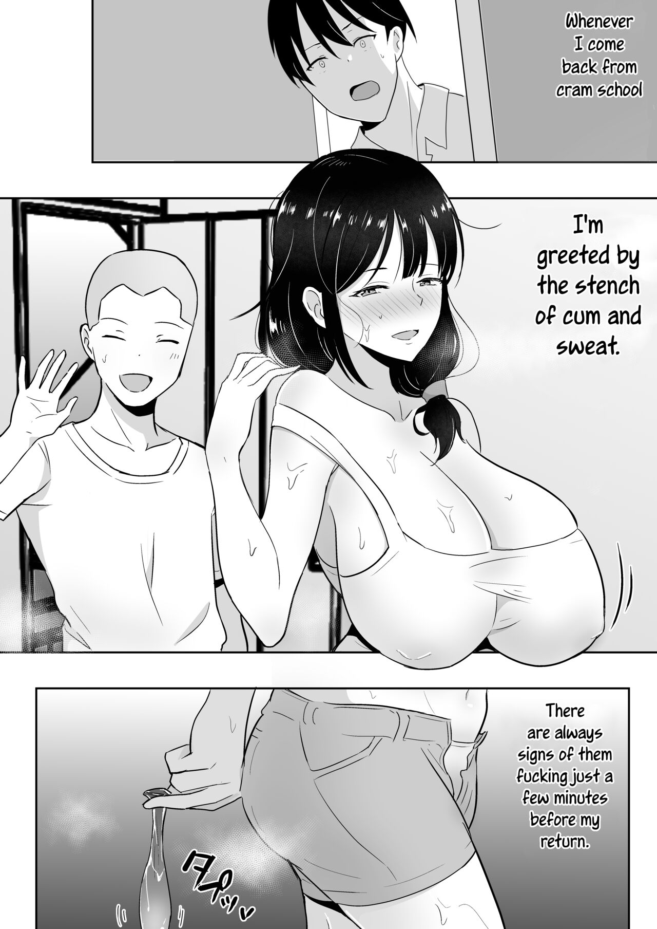 [tarobaumu] TomoKano Kaa-chan 3 ~Daisuki na Hahaoya ga Akuyuu Chinpo ni Haramu made~ [English] [joobuspaidatr] image number 12
