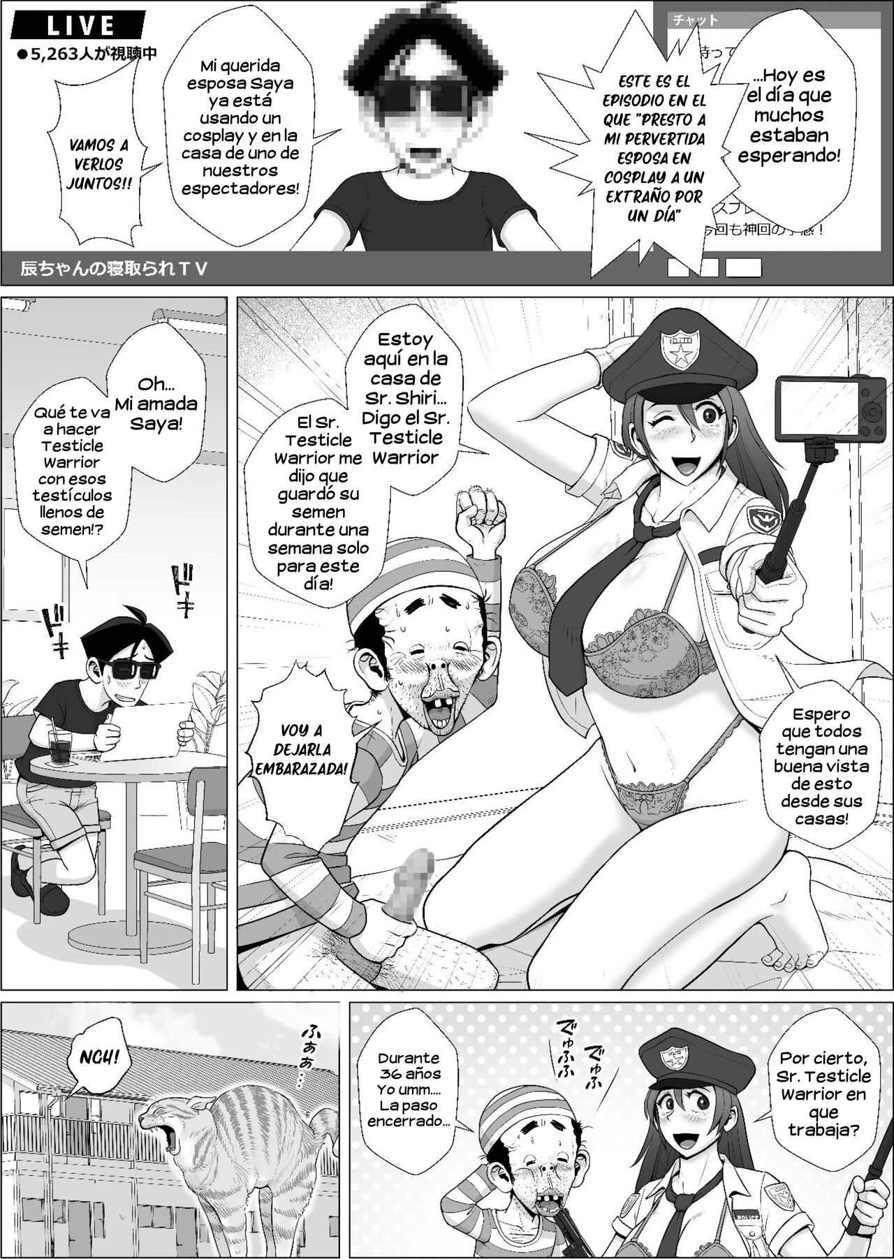 [Falcon115 (Forester)] Cosplay Ero Hitozuma o Ichinichi Kashidashimasu | Prestamo de una mujer casada con cosplay erotico por un día [Spanish] [Ko-fi] Bildnummer 8