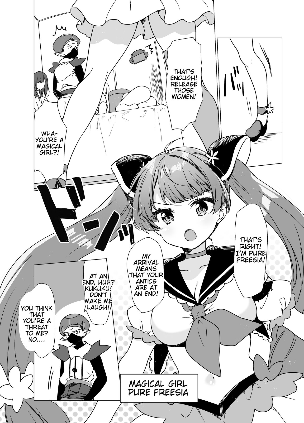 [uniuni (Kisukekun)] Mahou Shoujo VS Saimin Kyoujin [English] [Tigoris Translates] image number 5
