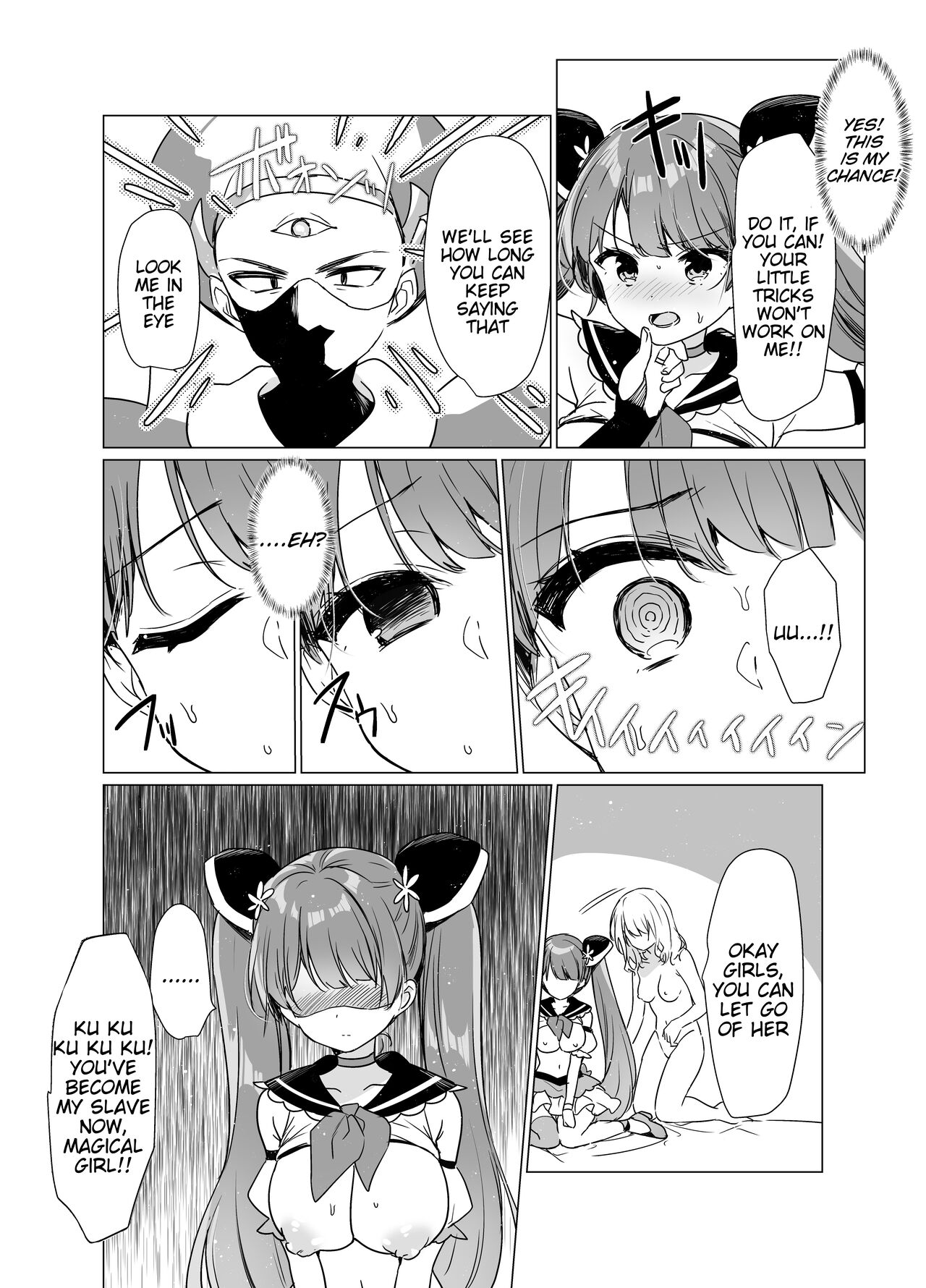 [uniuni (Kisukekun)] Mahou Shoujo VS Saimin Kyoujin [English] [Tigoris Translates] image number 13