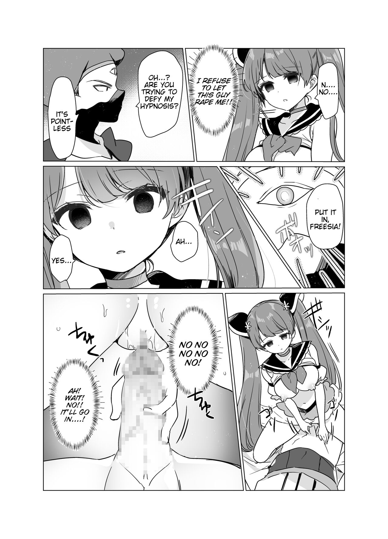 [uniuni (Kisukekun)] Mahou Shoujo VS Saimin Kyoujin [English] [Tigoris Translates] image number 16