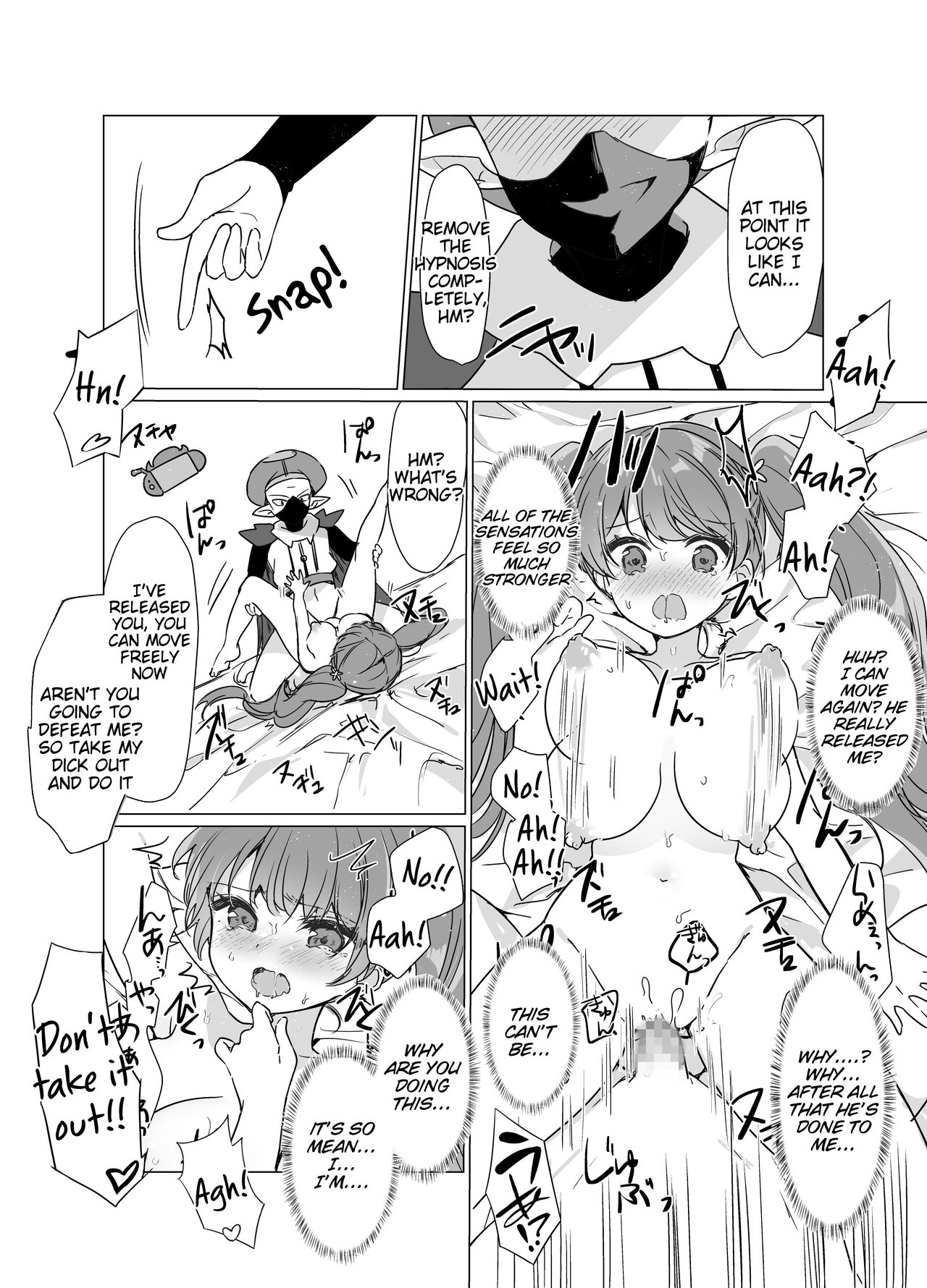 [uniuni (Kisukekun)] Mahou Shoujo VS Saimin Kyoujin [English] [Tigoris Translates] image number 22