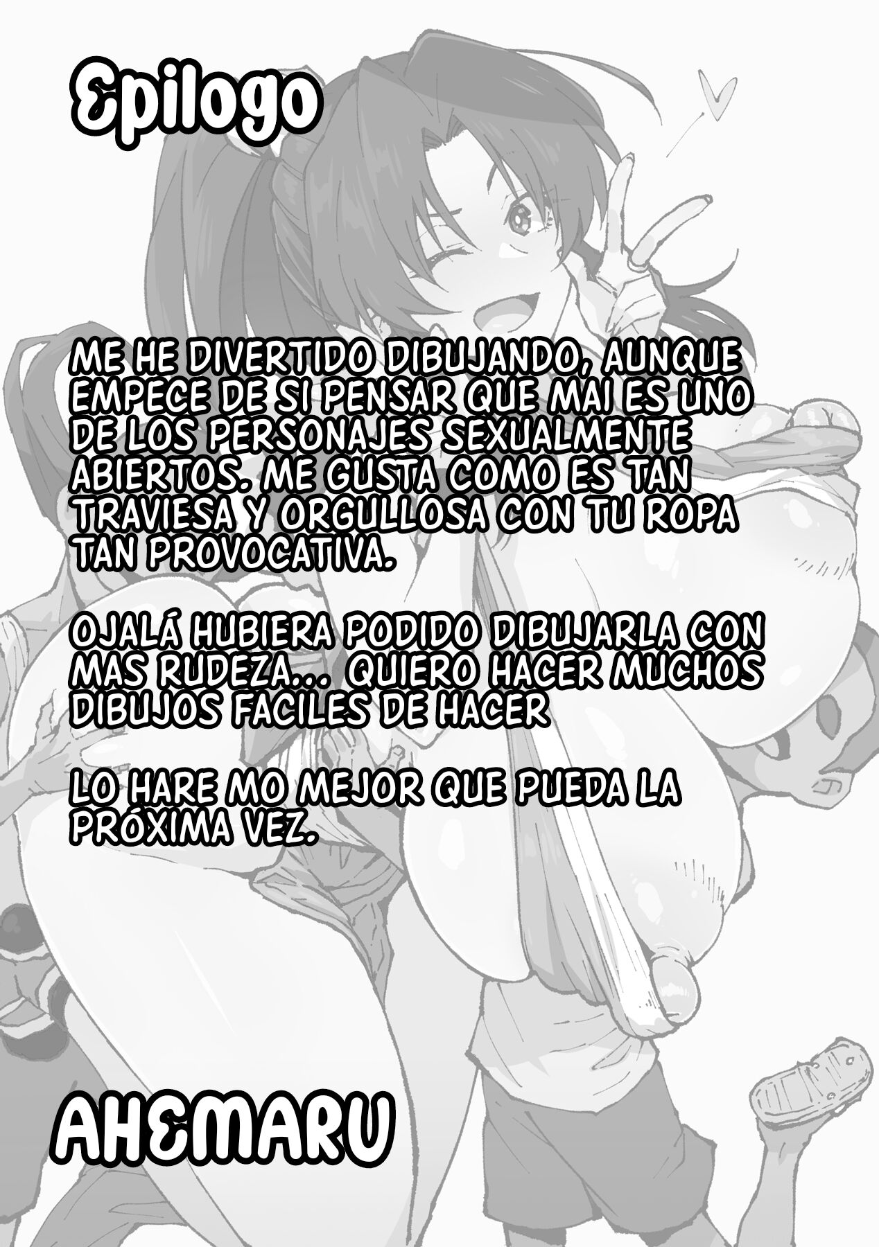 [Ahemaru] Kunoichi, Ai ni Ikimasu | Una kunoichi viene a verte (Fatal Fury) [Spanish] Bildnummer 21