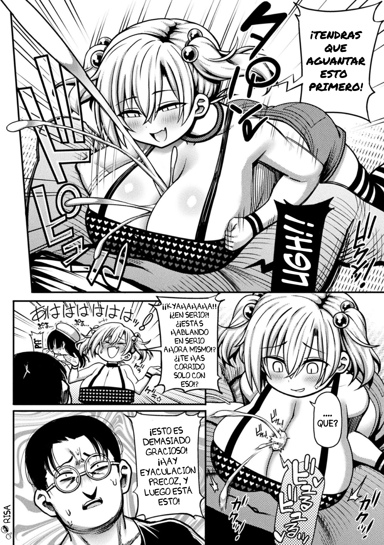[Rityou] Mesugaki, Kiru!! | El fracaso de las mocosas (2D Comic Magazine Mesugaki Haramase Seisai! Wakarase Chakushou de Omedeta Mama Debut Vol. 1) [Spanish] Bildnummer 9