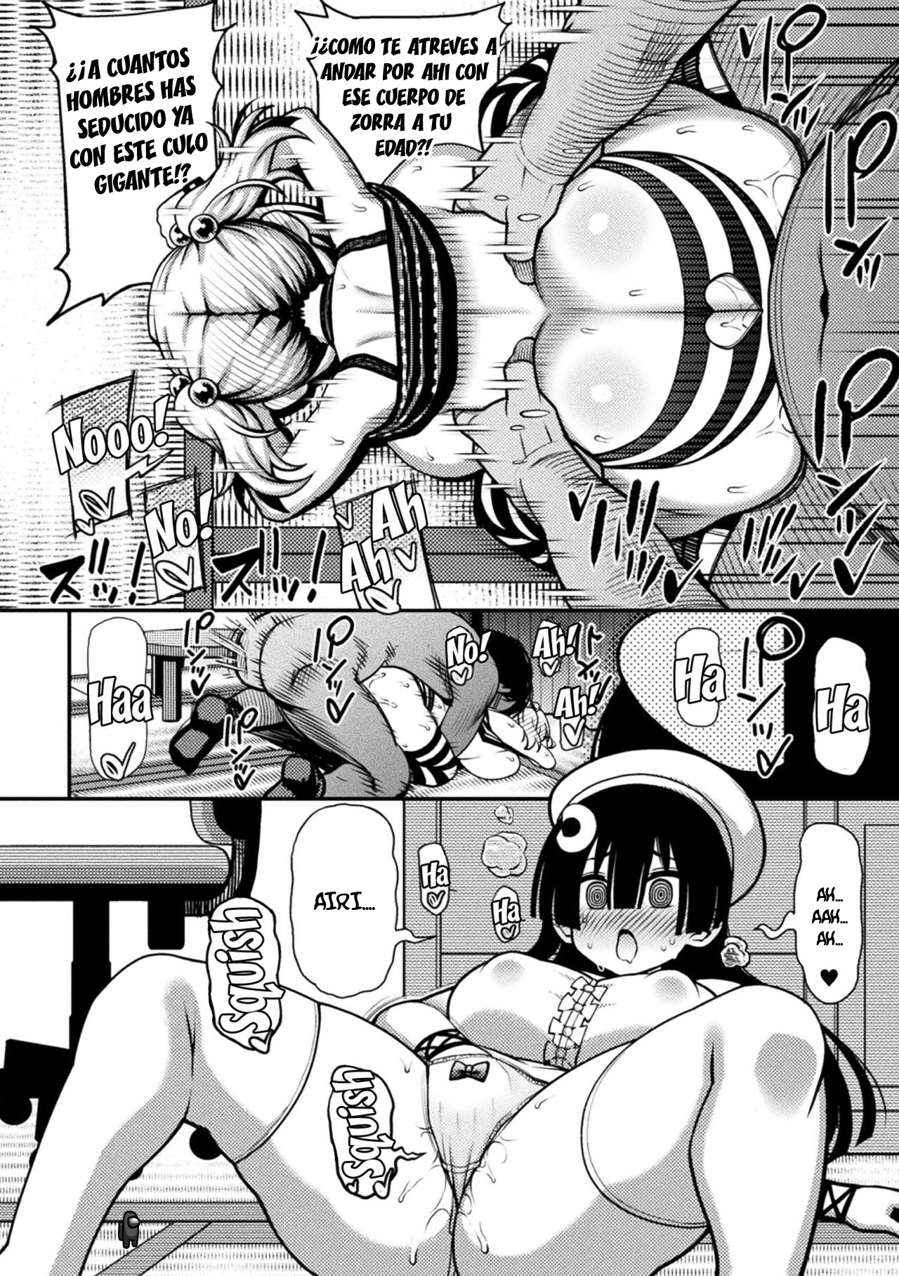 [Rityou] Mesugaki, Kiru!! | El fracaso de las mocosas (2D Comic Magazine Mesugaki Haramase Seisai! Wakarase Chakushou de Omedeta Mama Debut Vol. 1) [Spanish] Bildnummer 19