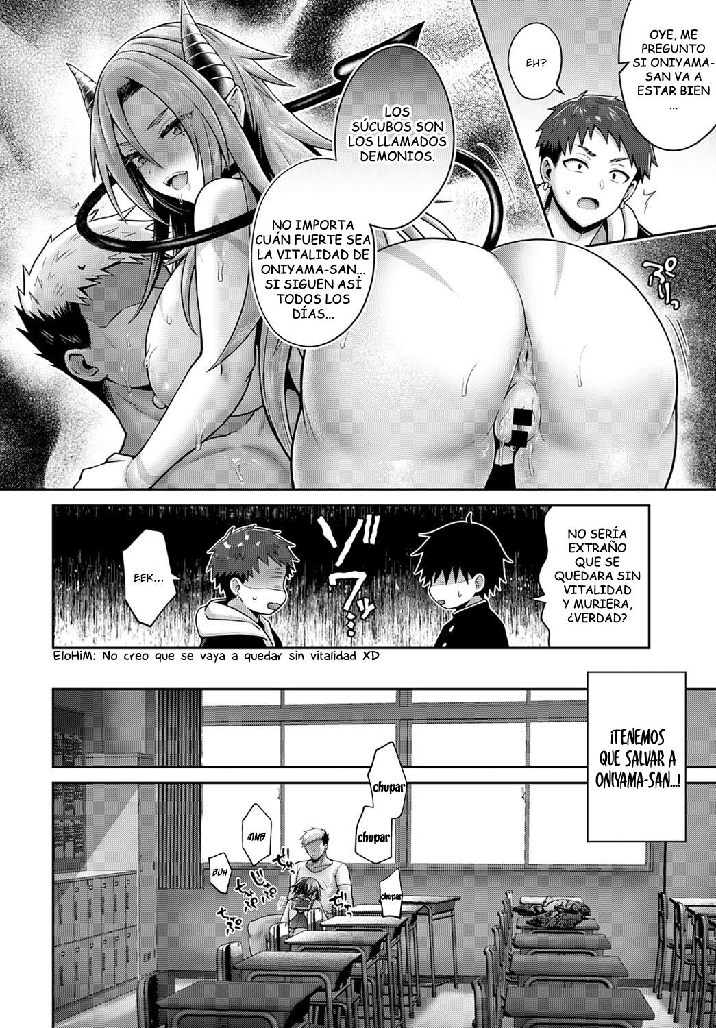 [Uten Ameka] Namaiki Inma no Seijijou ~Kouhen~ | Situación Sexual con una Insolente Sucubo - Parte 2 (COMIC Anthurium 2022-03) [Spanish] Bildnummer 6