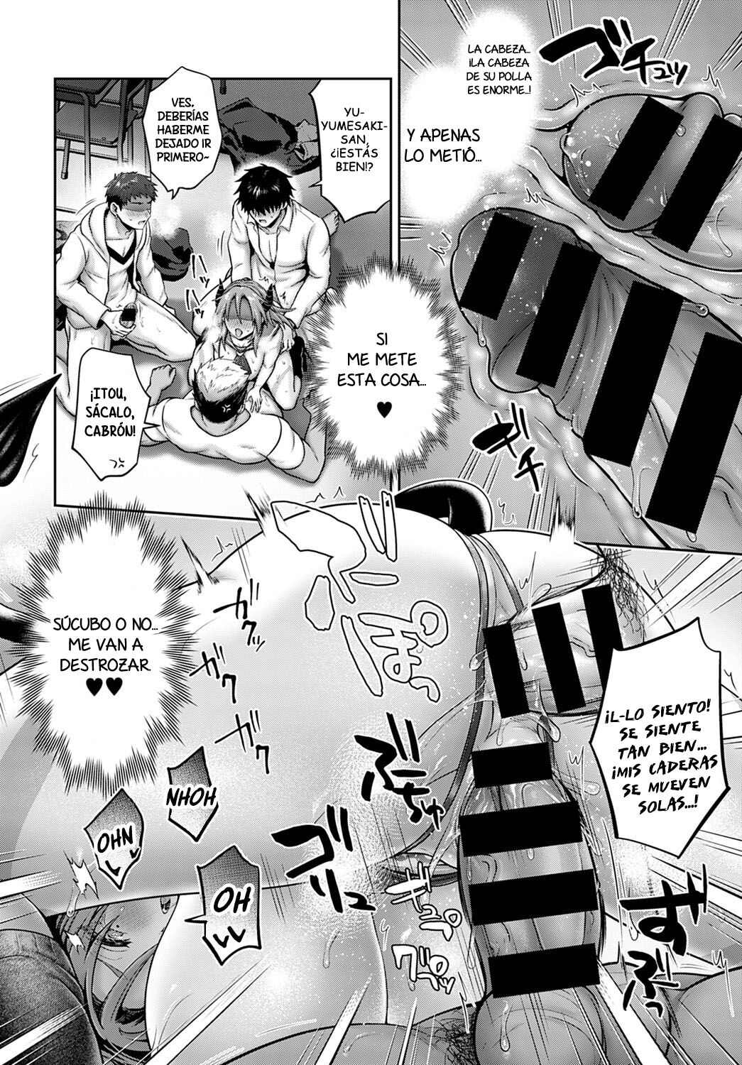 [Uten Ameka] Namaiki Inma no Seijijou ~Kouhen~ | Situación Sexual con una Insolente Sucubo - Parte 2 (COMIC Anthurium 2022-03) [Spanish] Bildnummer 22