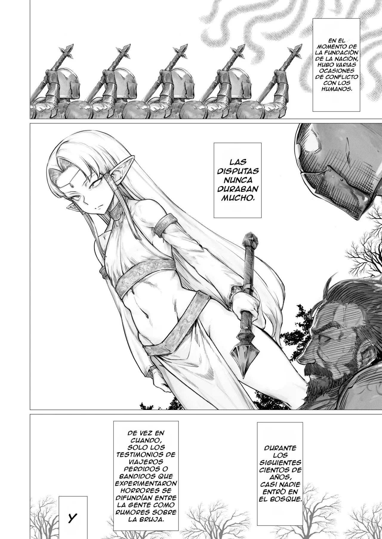 [HeMeLoPa (Yamada Shiguma)] Shikorufu Junbigou | Elfa de mas de mil años aprende a masturbarse [Spanish] 画像番号 3